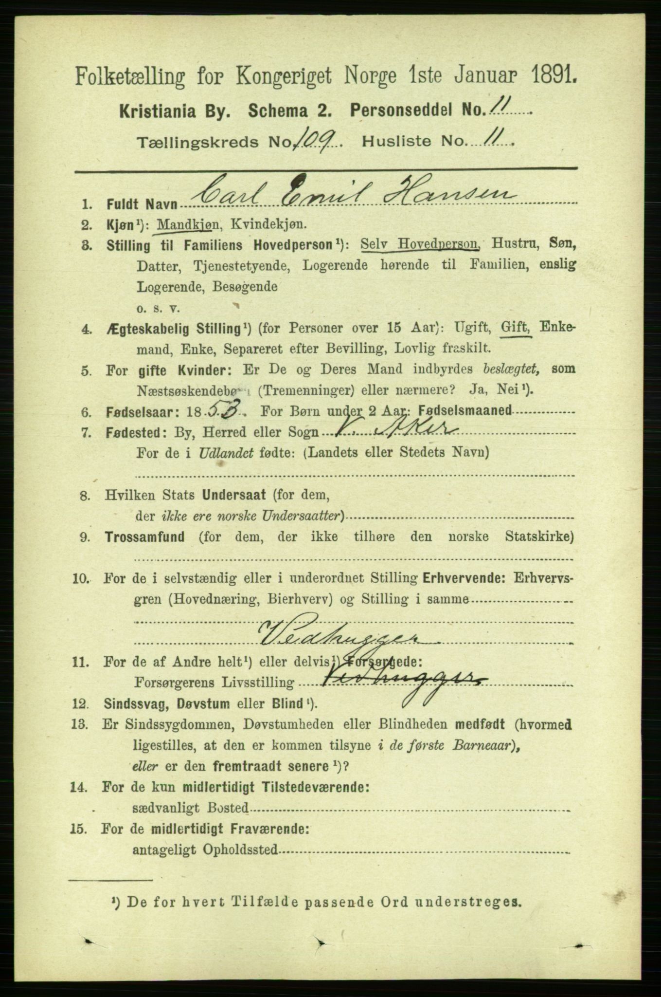 RA, 1891 census for 0301 Kristiania, 1891, p. 56643