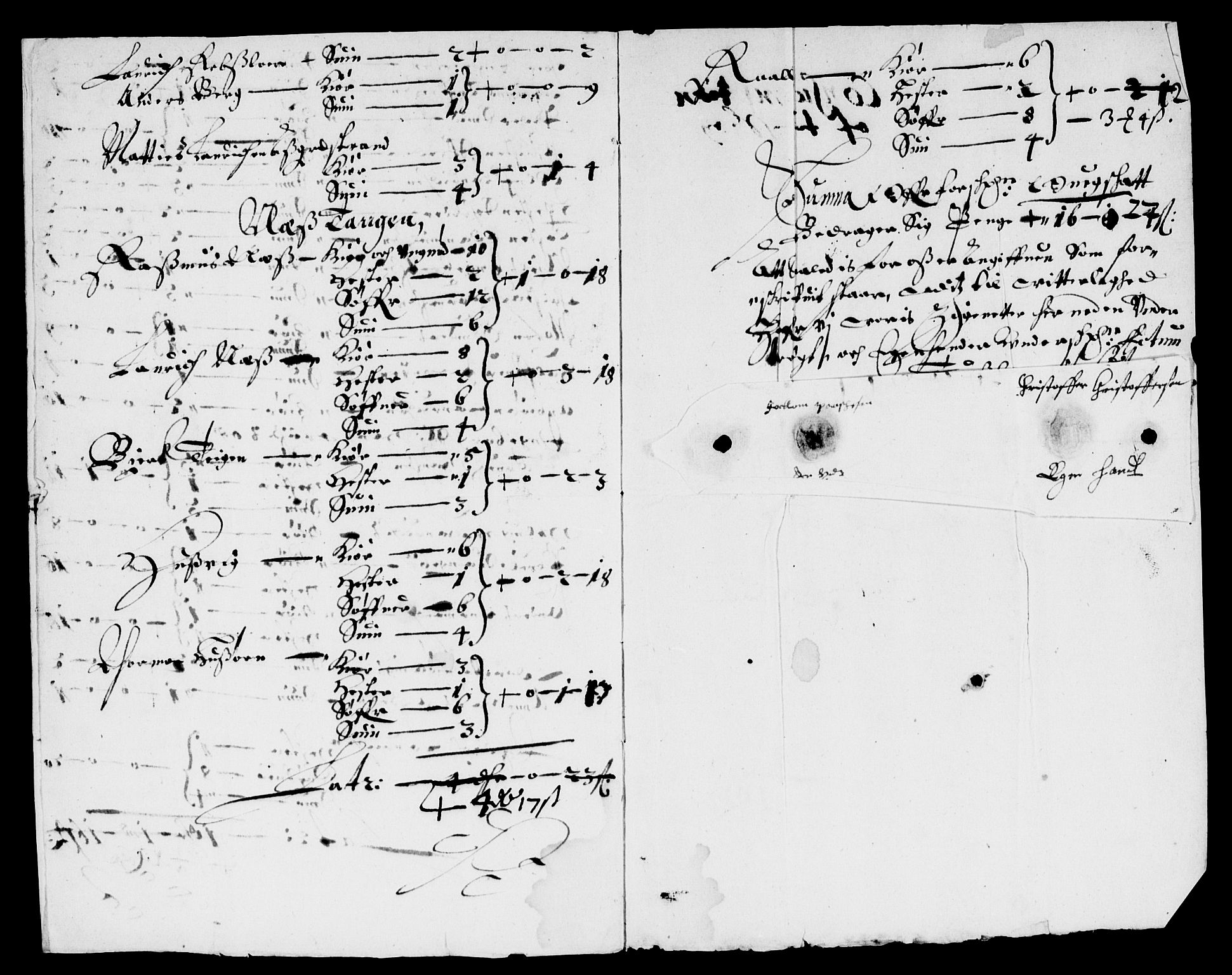 Rentekammeret inntil 1814, Reviderte regnskaper, Lensregnskaper, AV/RA-EA-5023/R/Rb/Rbo/L0034: Tønsberg len, 1657-1659