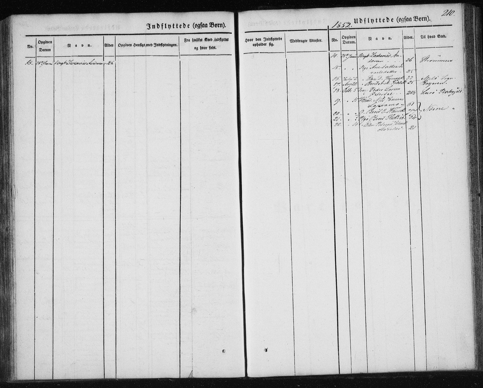 Ministerialprotokoller, klokkerbøker og fødselsregistre - Nordland, SAT/A-1459/827/L0391: Parish register (official) no. 827A03, 1842-1852, p. 210