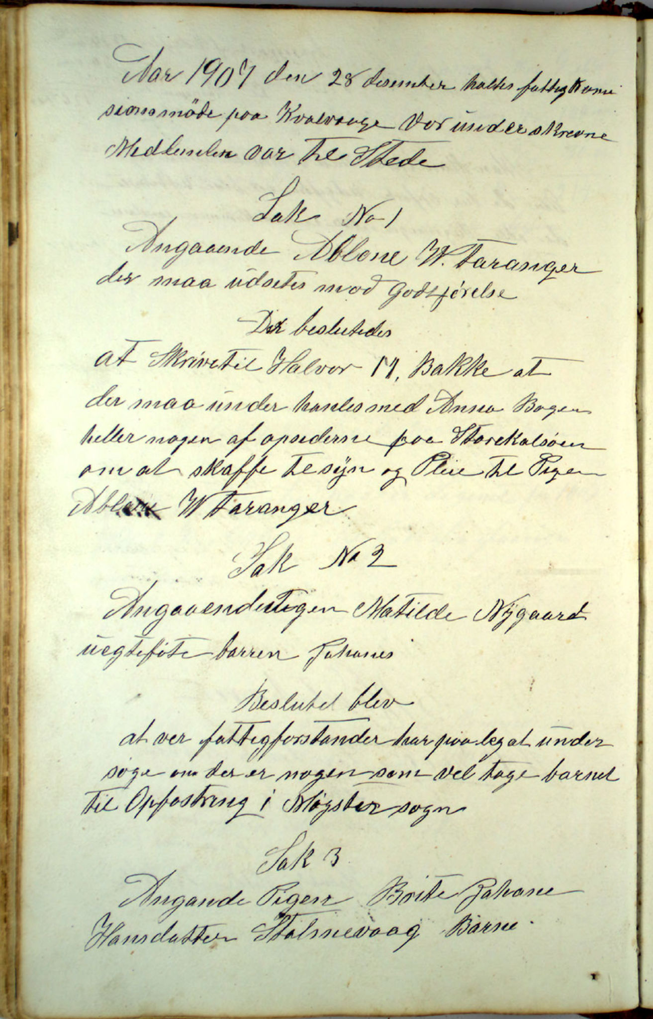 Austevoll kommune. Fattigstyret, IKAH/1244-311/A/Aa/L0001: Møtebok for Møgster fattigkommisjon og fattigstyre, 1846-1920, p. 161b