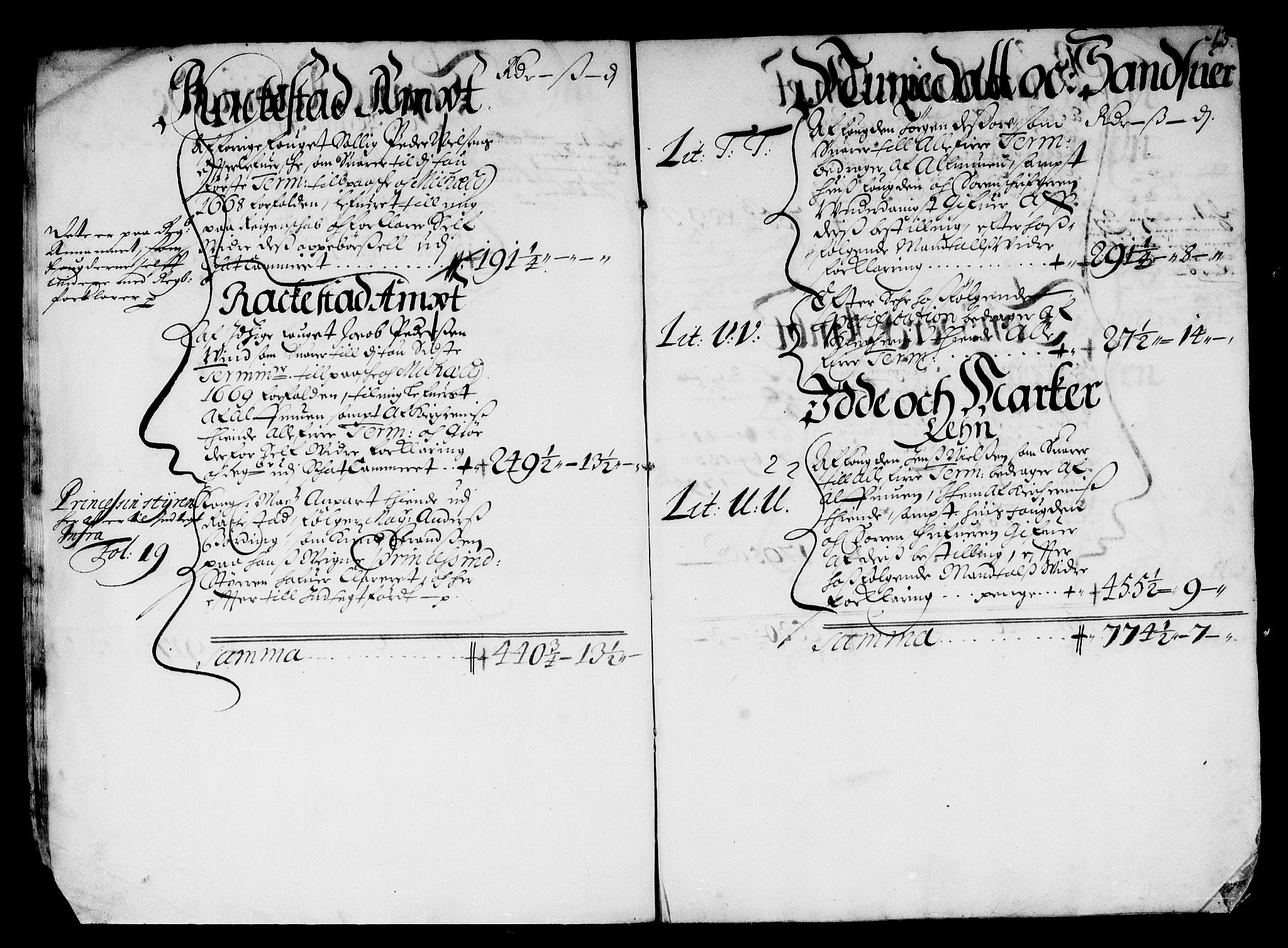 Rentekammeret inntil 1814, Reviderte regnskaper, Stiftamtstueregnskaper, Landkommissariatet på Akershus og Akershus stiftamt, AV/RA-EA-5869/R/Rb/L0065: Akershus stiftamt, 1668-1669