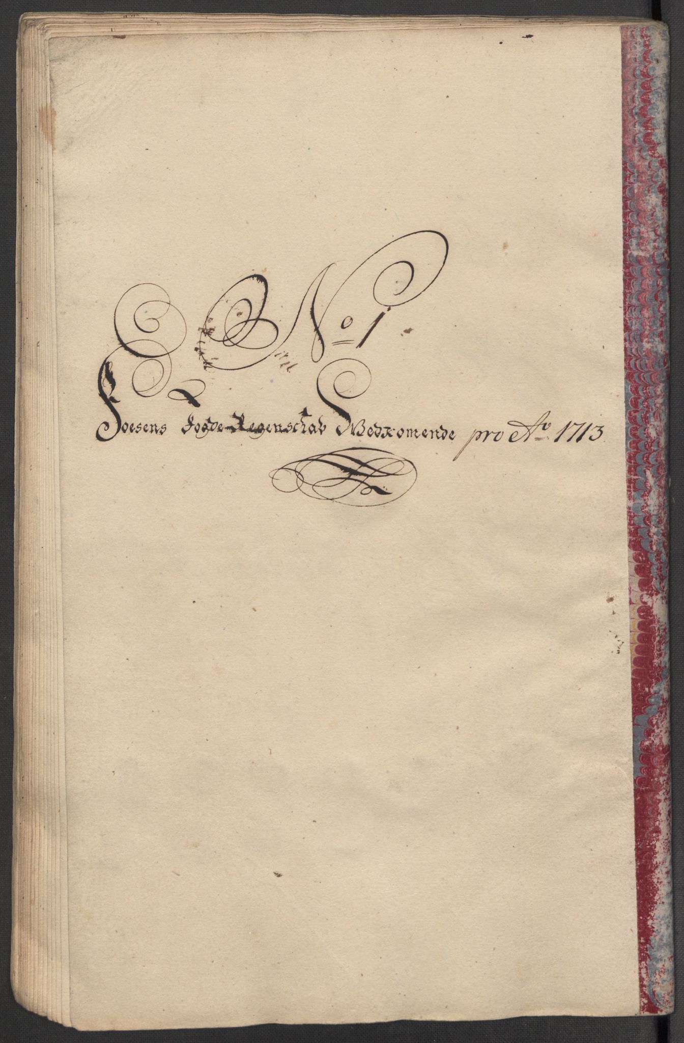 Rentekammeret inntil 1814, Reviderte regnskaper, Fogderegnskap, AV/RA-EA-4092/R57/L3861: Fogderegnskap Fosen, 1712-1713, p. 316