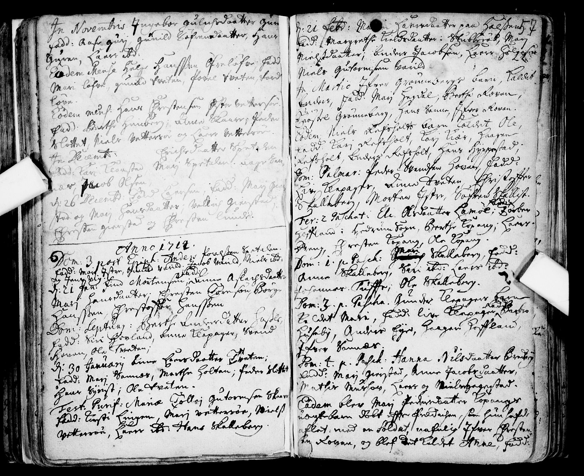 Tjølling kirkebøker, SAKO/A-60/F/Fa/L0001: Parish register (official) no. 1, 1670-1716, p. 57