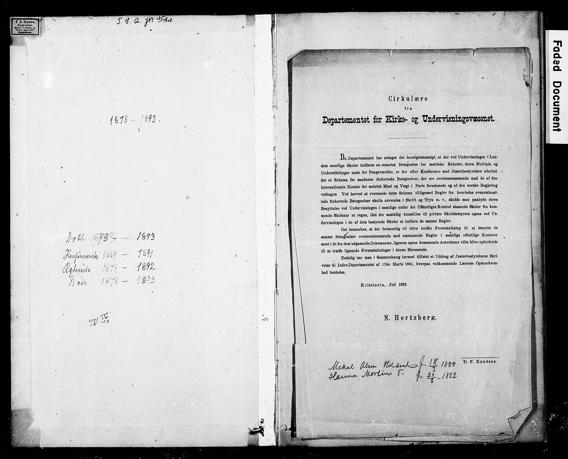 Ministerialprotokoller, klokkerbøker og fødselsregistre - Nord-Trøndelag, SAT/A-1458/783/L0661: Parish register (copy) no. 783C01, 1878-1893