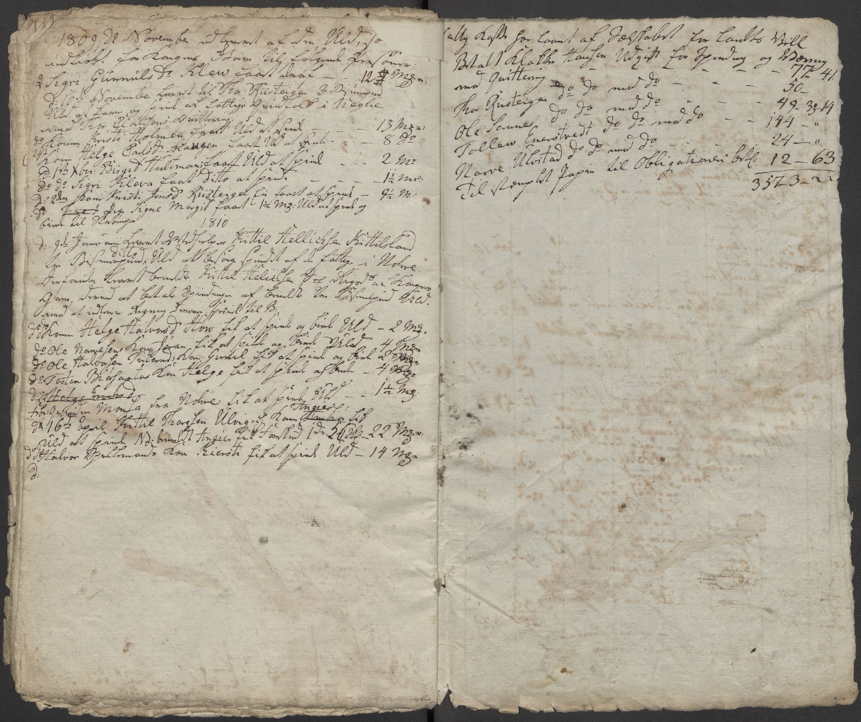 Riksarkivets diplomsamling, AV/RA-EA-5965/F15/L0018: Prestearkiv - Buskerud, 1764-1814, p. 286