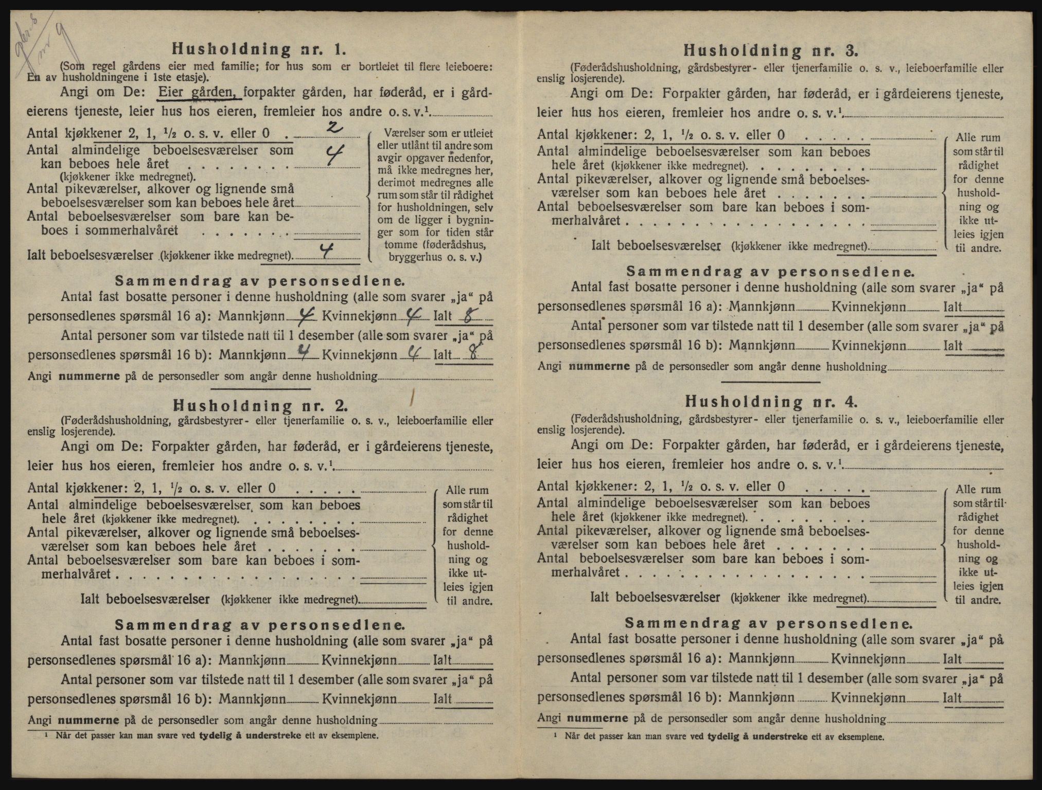 SAO, 1920 census for Onsøy, 1920, p. 155