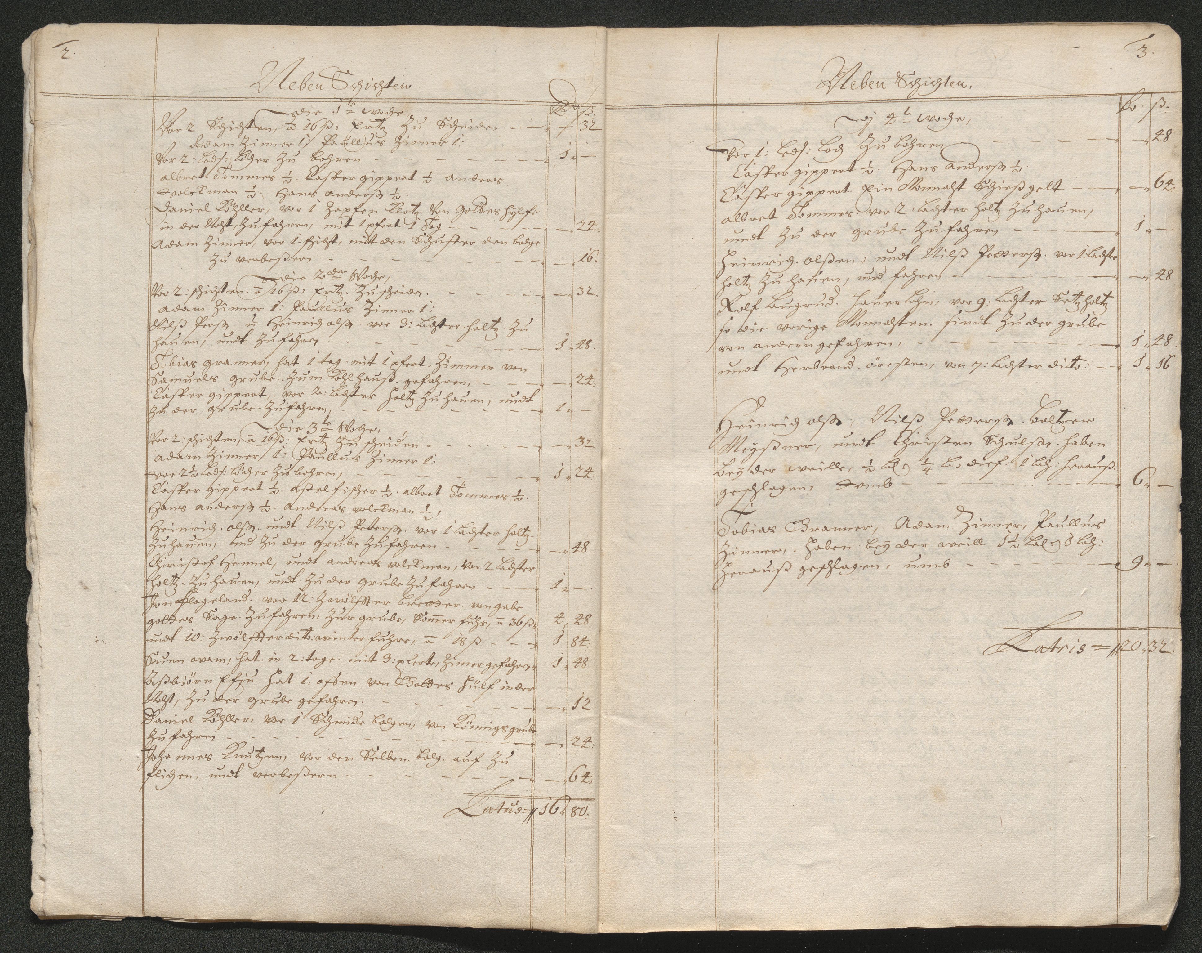 Kongsberg Sølvverk 1623-1816, AV/SAKO-EA-3135/001/D/Dc/Dcd/L0068: Utgiftsregnskap for gruver m.m., 1694-1695, p. 4