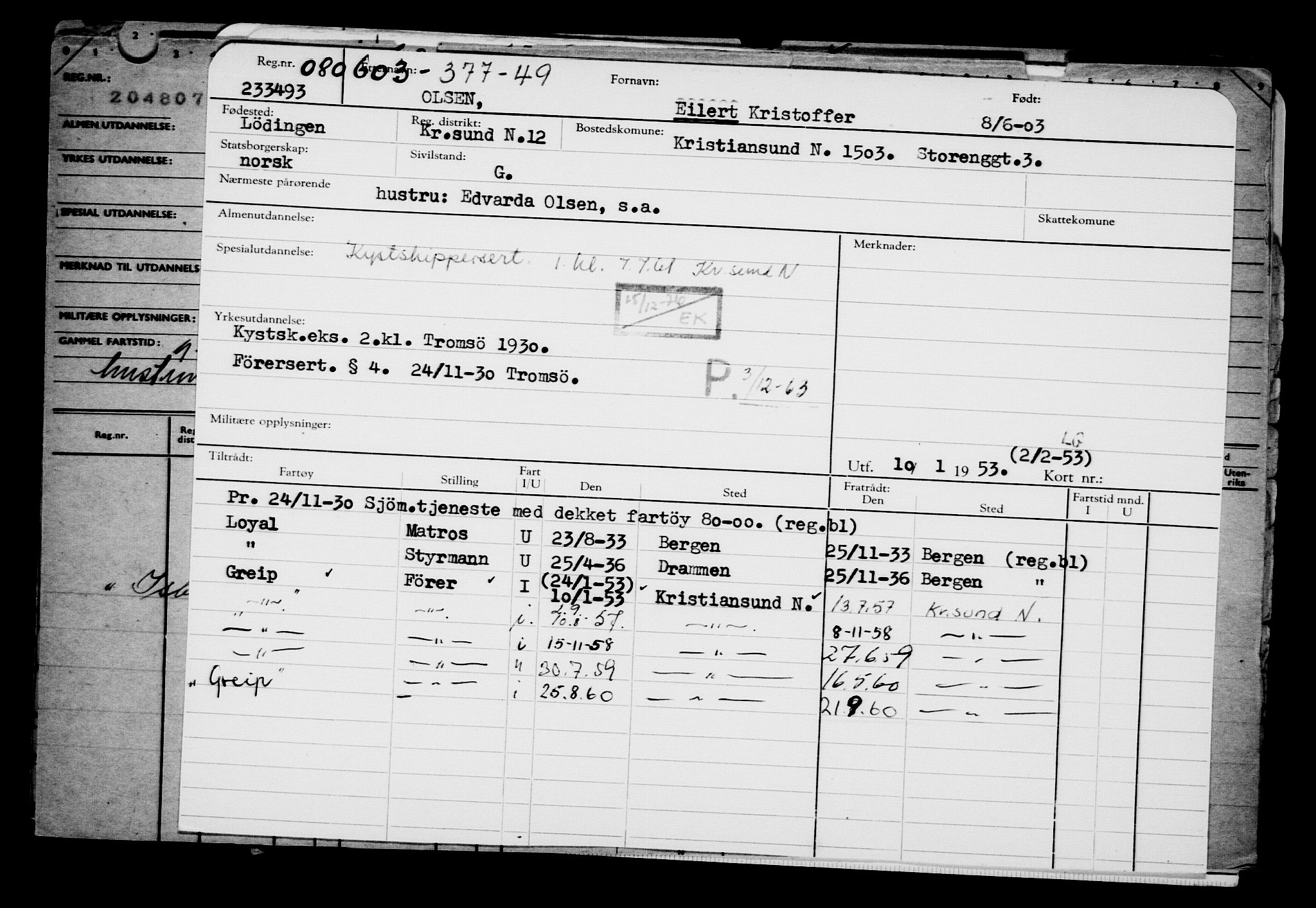 Direktoratet for sjømenn, AV/RA-S-3545/G/Gb/L0049: Hovedkort, 1903, p. 366