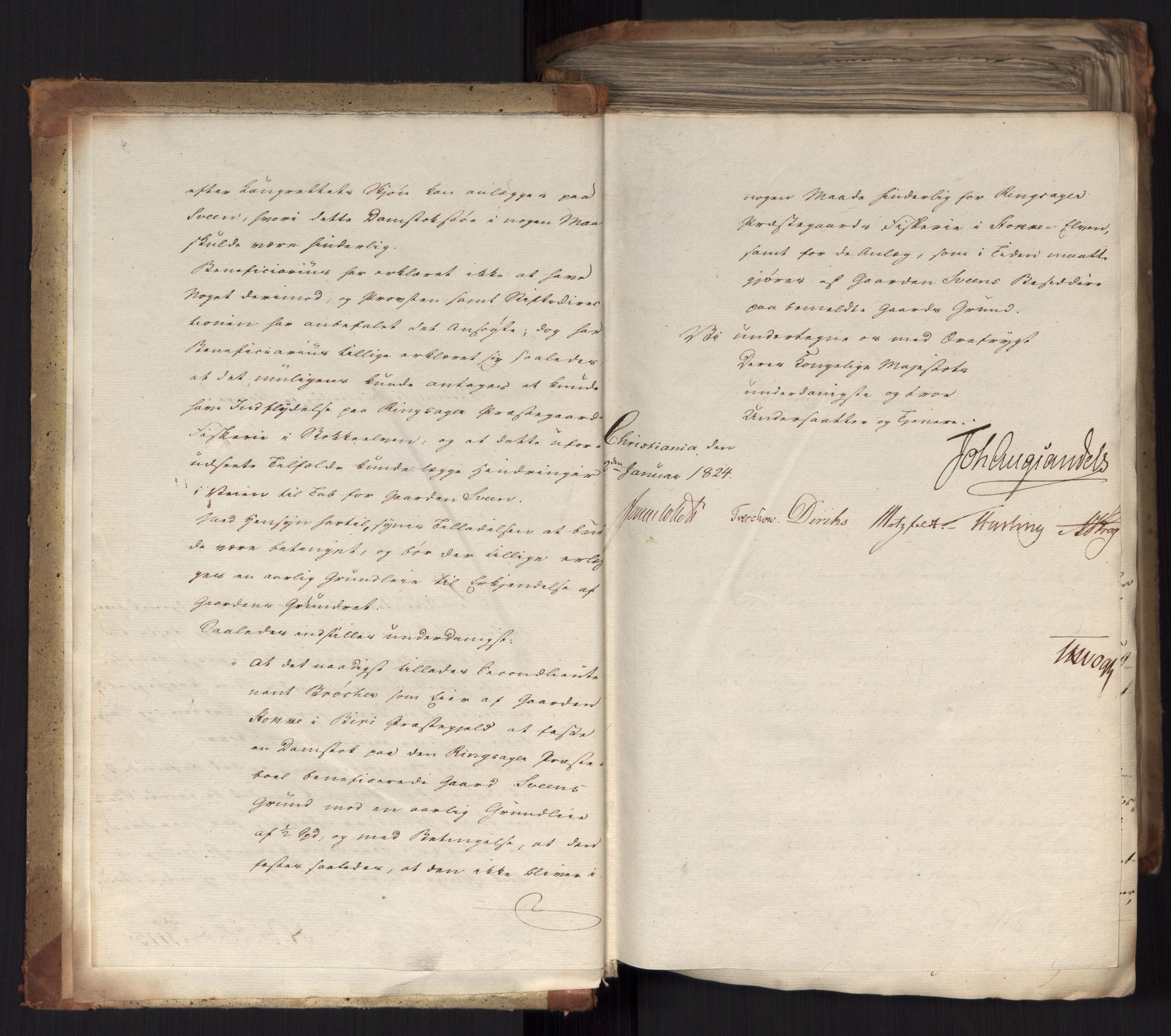 Statsrådsavdelingen i Stockholm, AV/RA-S-1003/D/Da/L0037: Regjeringsinnstillinger nr. 1115-1403, 1824, p. 5