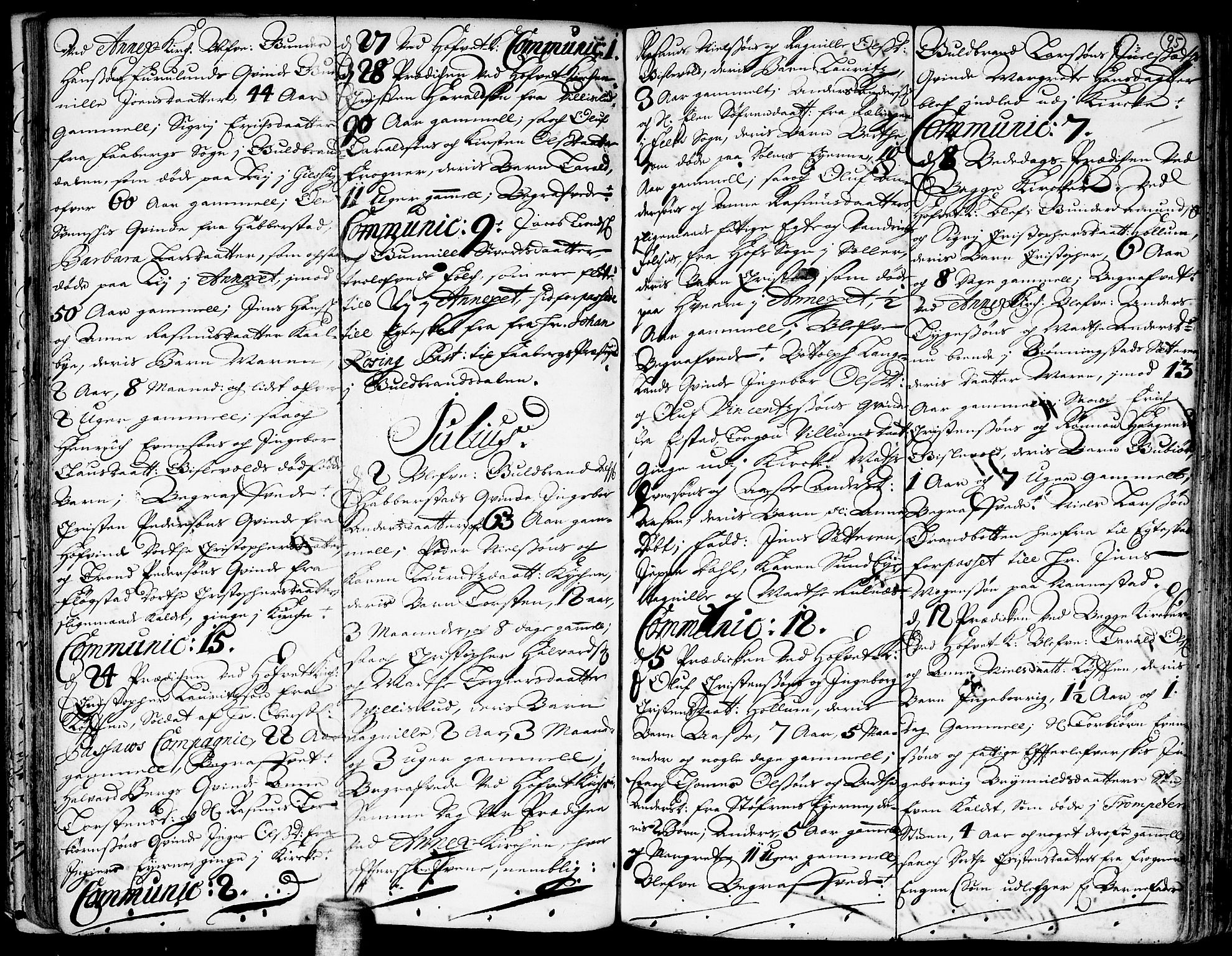 Ullensaker prestekontor Kirkebøker, AV/SAO-A-10236a/F/Fa/L0001: Parish register (official) no. I 1, 1689-1701, p. 95