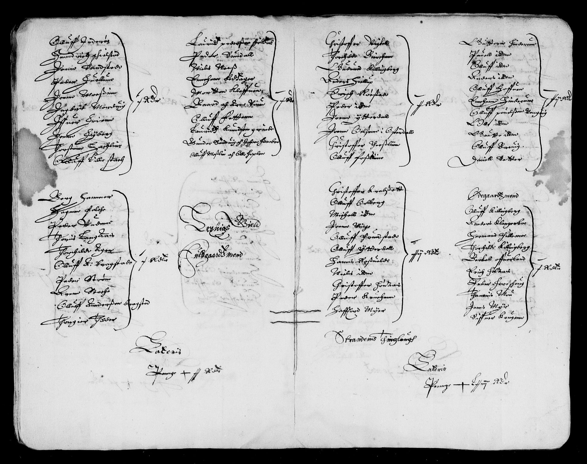 Rentekammeret inntil 1814, Reviderte regnskaper, Lensregnskaper, AV/RA-EA-5023/R/Rb/Rbw/L0075: Trondheim len, 1640-1643