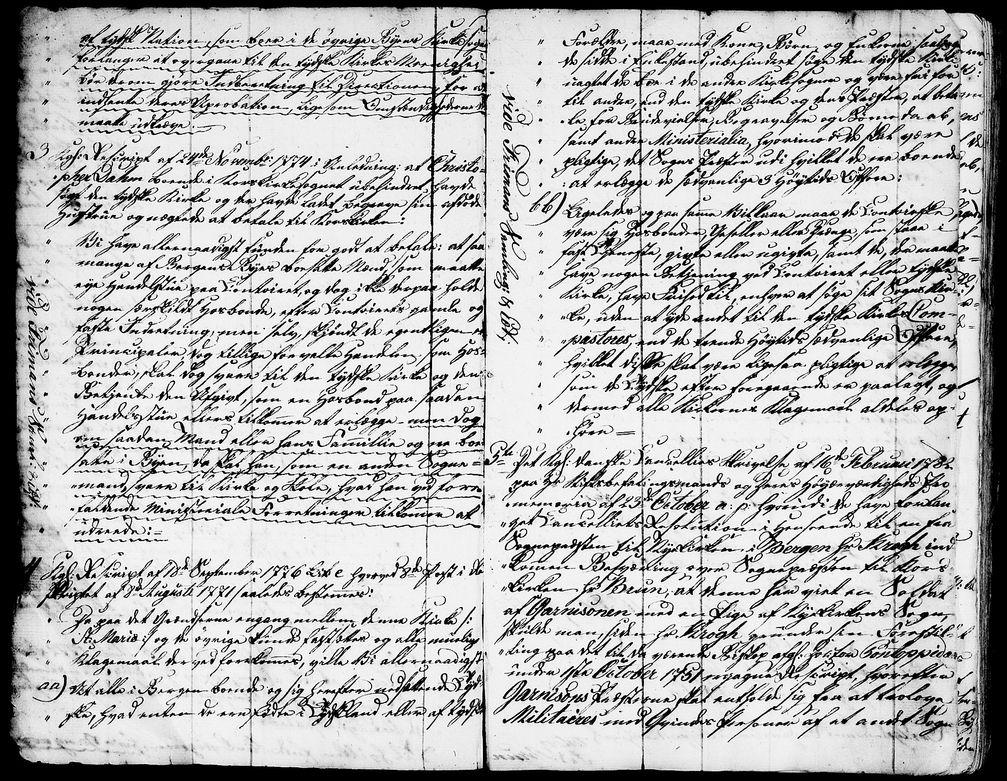 Nykirken Sokneprestembete, SAB/A-77101/H/Hab: Parish register (copy) no. H 1, 1750-1859