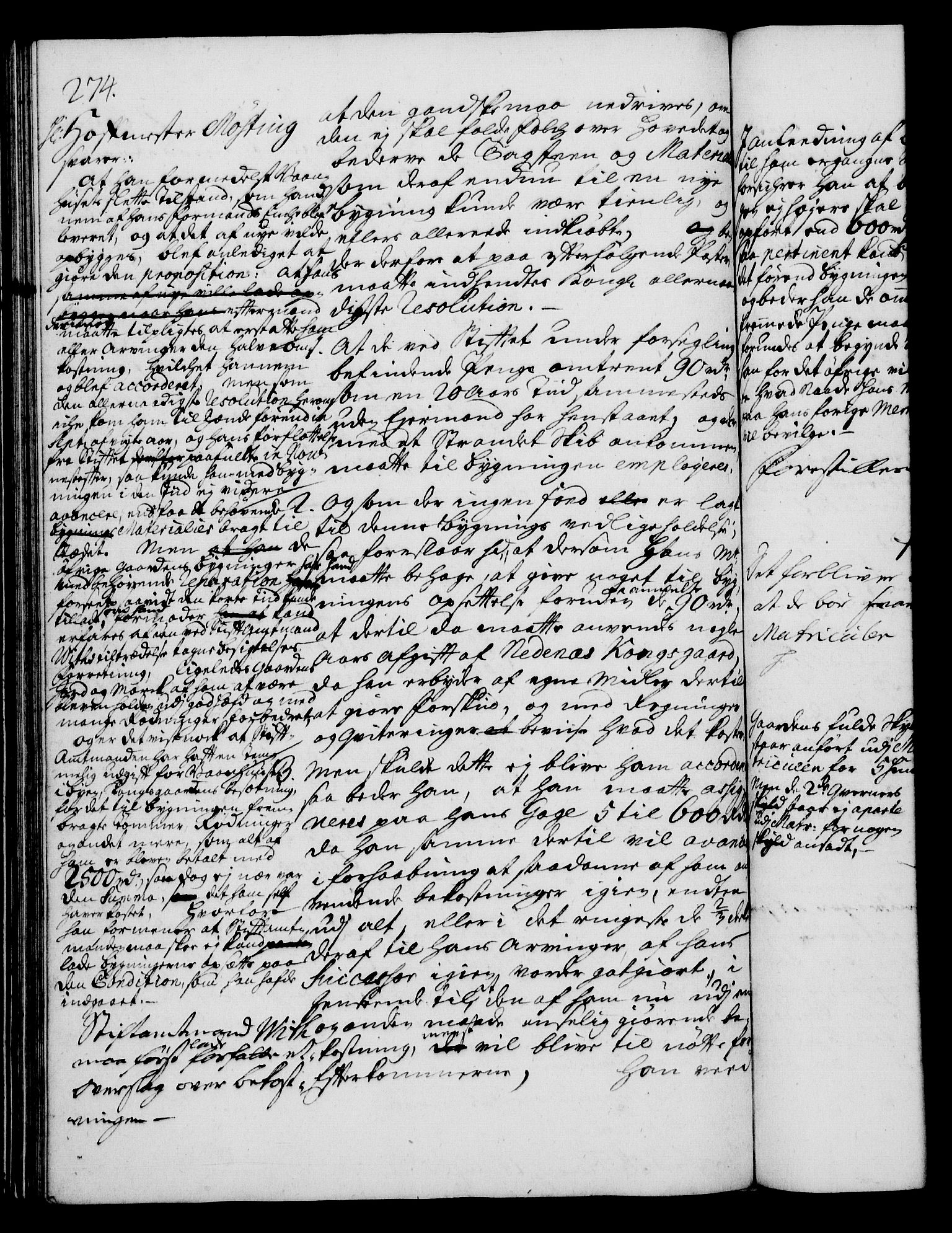 Rentekammeret, Kammerkanselliet, AV/RA-EA-3111/G/Gh/Gha/L0013: Norsk ekstraktmemorialprotokoll (merket RK 53.58), 1731, p. 274