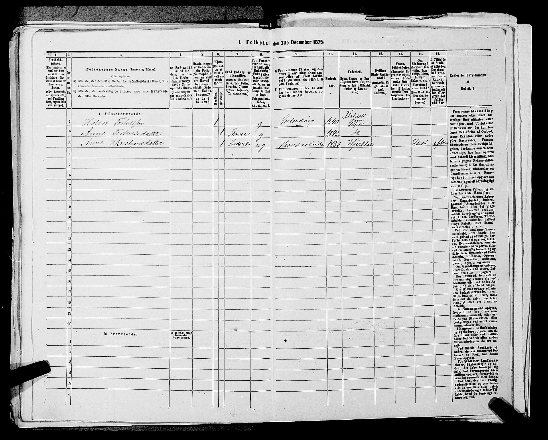 SAKO, 1875 census for 0828P Seljord, 1875, p. 1373