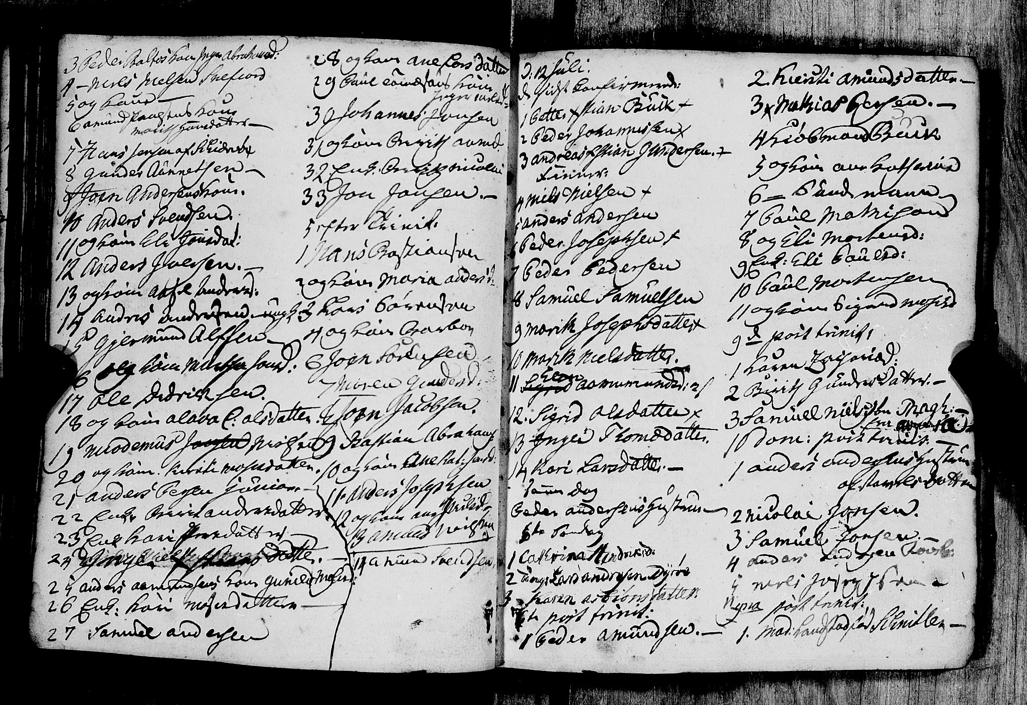 Måsøy sokneprestkontor, AV/SATØ-S-1348/B/L0026: Communicants register no. 26 (1), 1749-1804