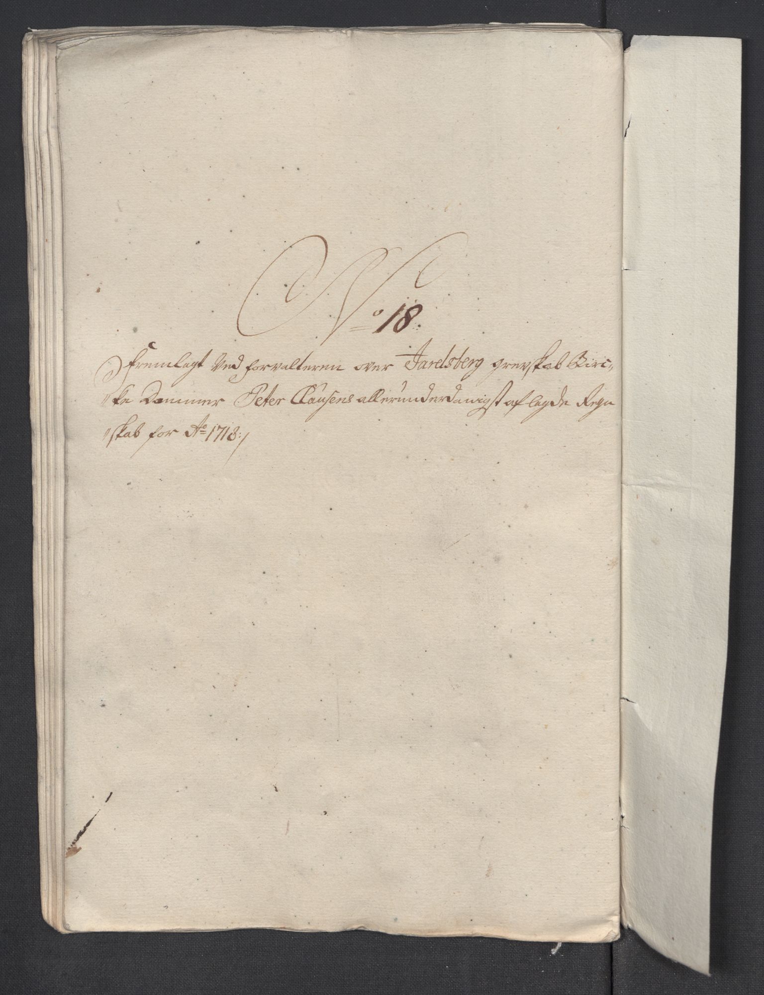 Rentekammeret inntil 1814, Reviderte regnskaper, Fogderegnskap, RA/EA-4092/R32/L1882: Fogderegnskap Jarlsberg grevskap, 1718, p. 470