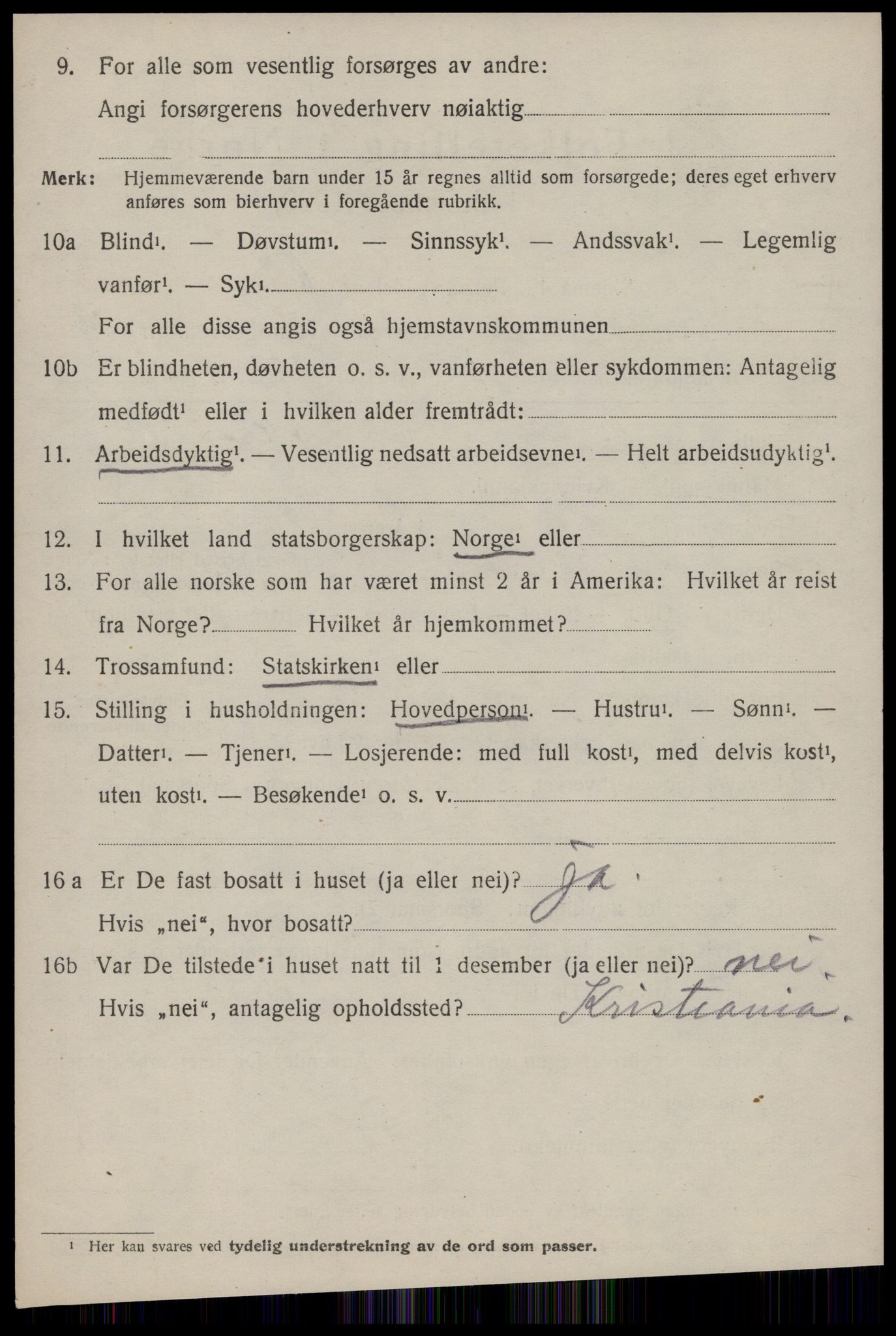 SAT, 1920 census for Ørsta, 1920, p. 6865