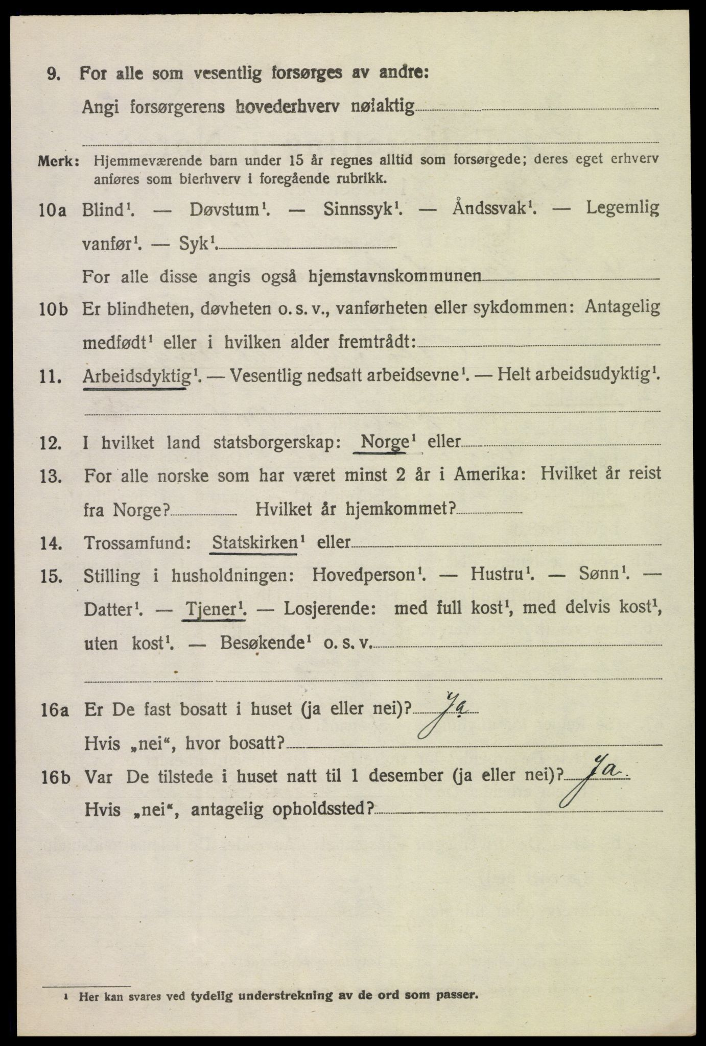 SAH, 1920 census for Østre Gausdal, 1920, p. 3871