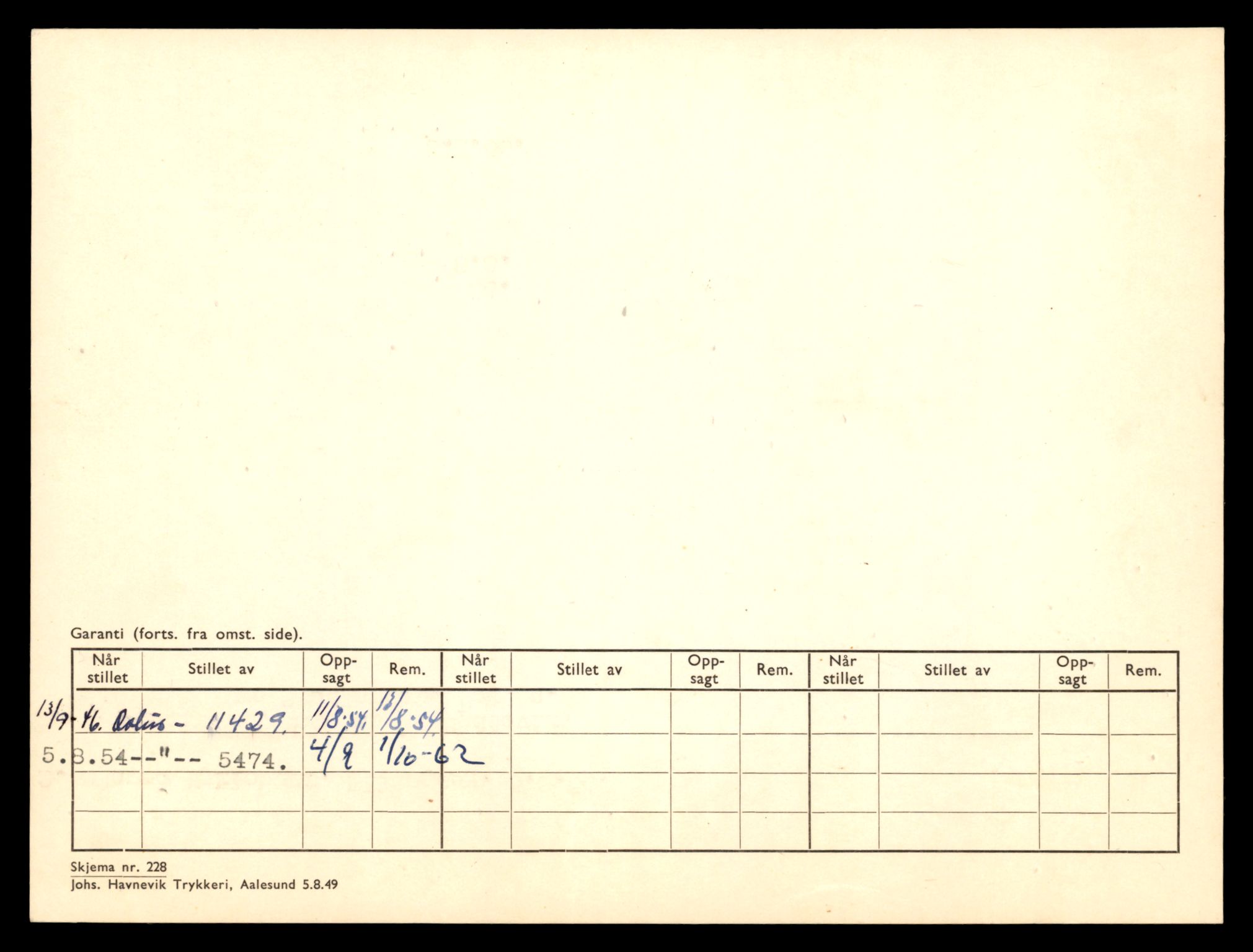 Møre og Romsdal vegkontor - Ålesund trafikkstasjon, SAT/A-4099/F/Fe/L0003: Registreringskort for kjøretøy T 232 - T 340, 1927-1998, p. 2363