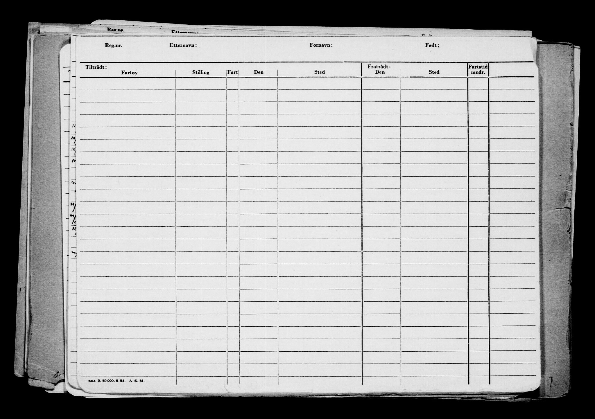 Direktoratet for sjømenn, AV/RA-S-3545/G/Gb/L0221: Hovedkort, 1923, p. 745