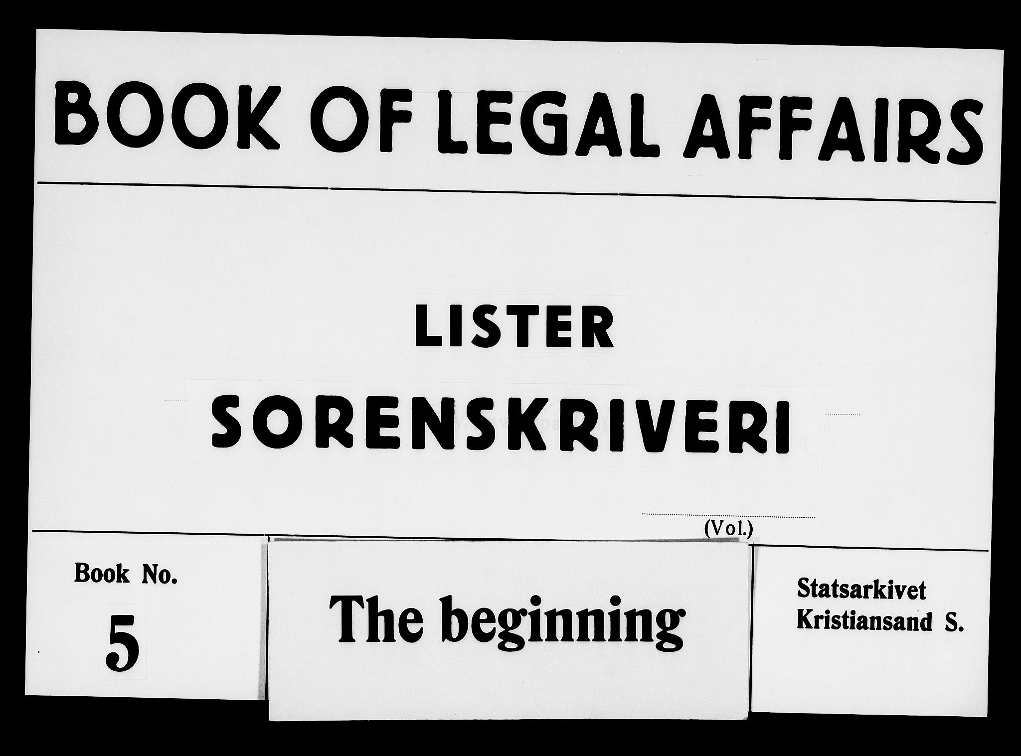 Lister sorenskriveri, AV/SAK-1221-0003/F/Fa/L0005: Tingbok nr 5, 1666