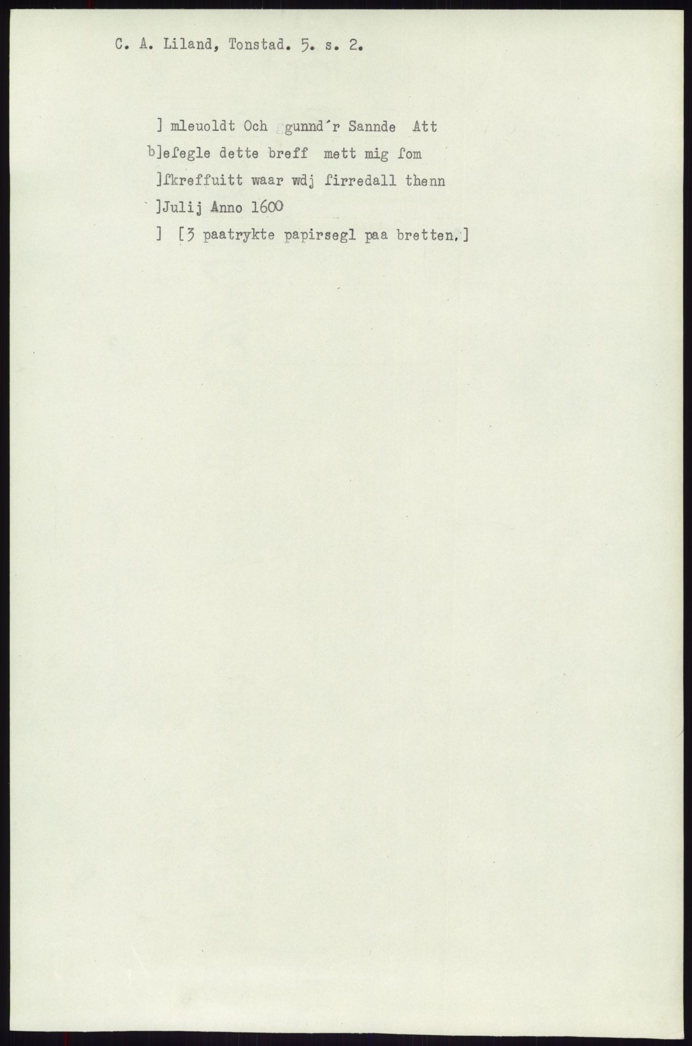 Samlinger til kildeutgivelse, Diplomavskriftsamlingen, AV/RA-EA-4053/H/Ha, p. 1972