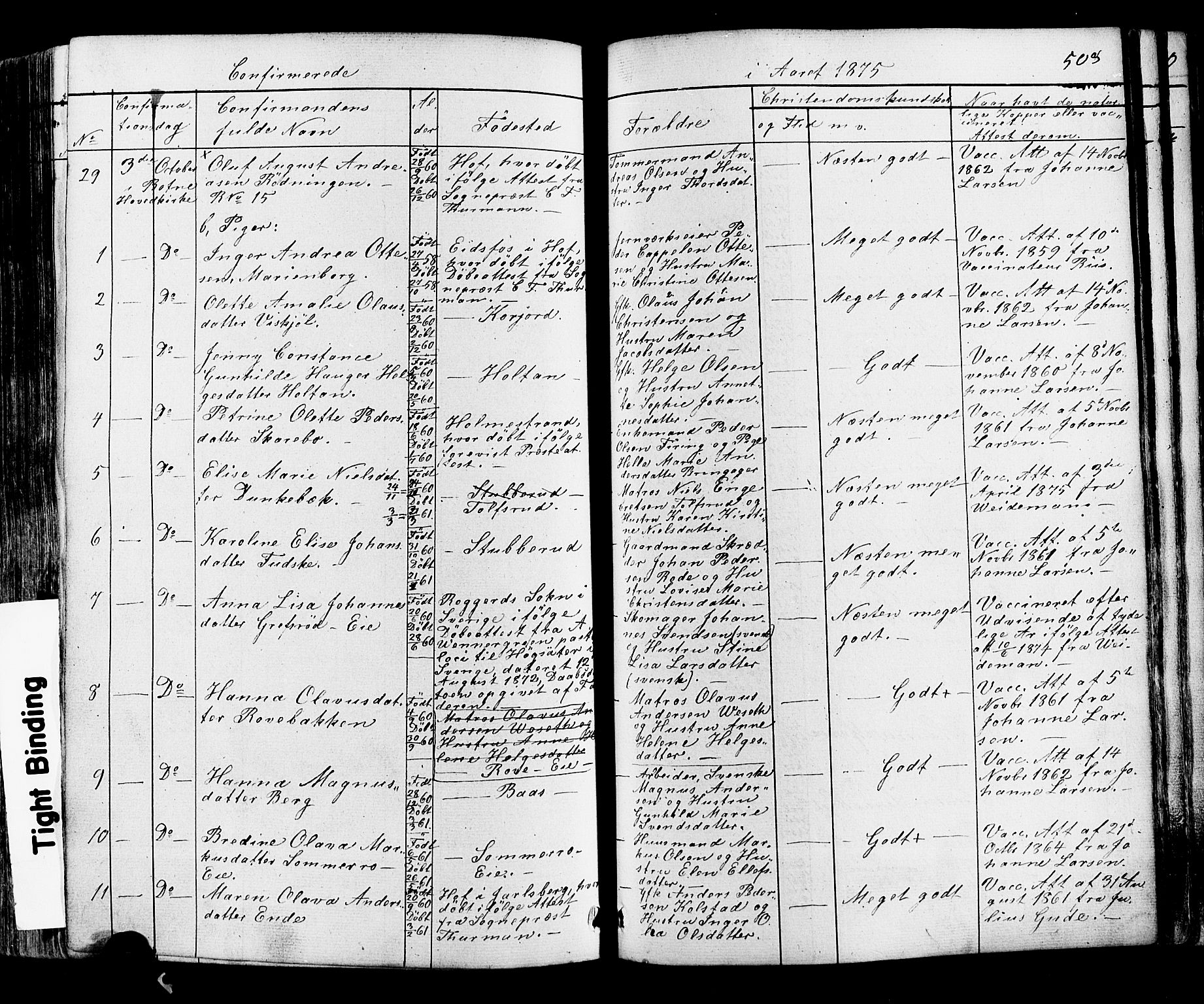 Botne kirkebøker, AV/SAKO-A-340/F/Fa/L0006: Parish register (official) no. I 6, 1836-1877, p. 508