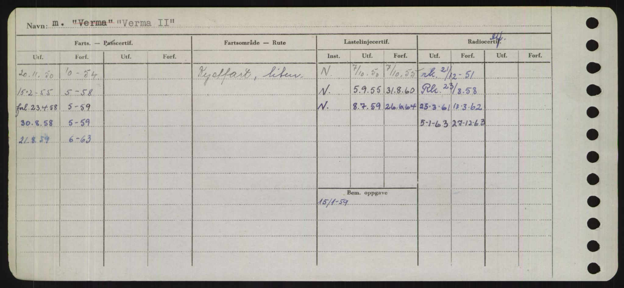 Sjøfartsdirektoratet med forløpere, Skipsmålingen, AV/RA-S-1627/H/Hd/L0040: Fartøy, U-Ve, p. 522