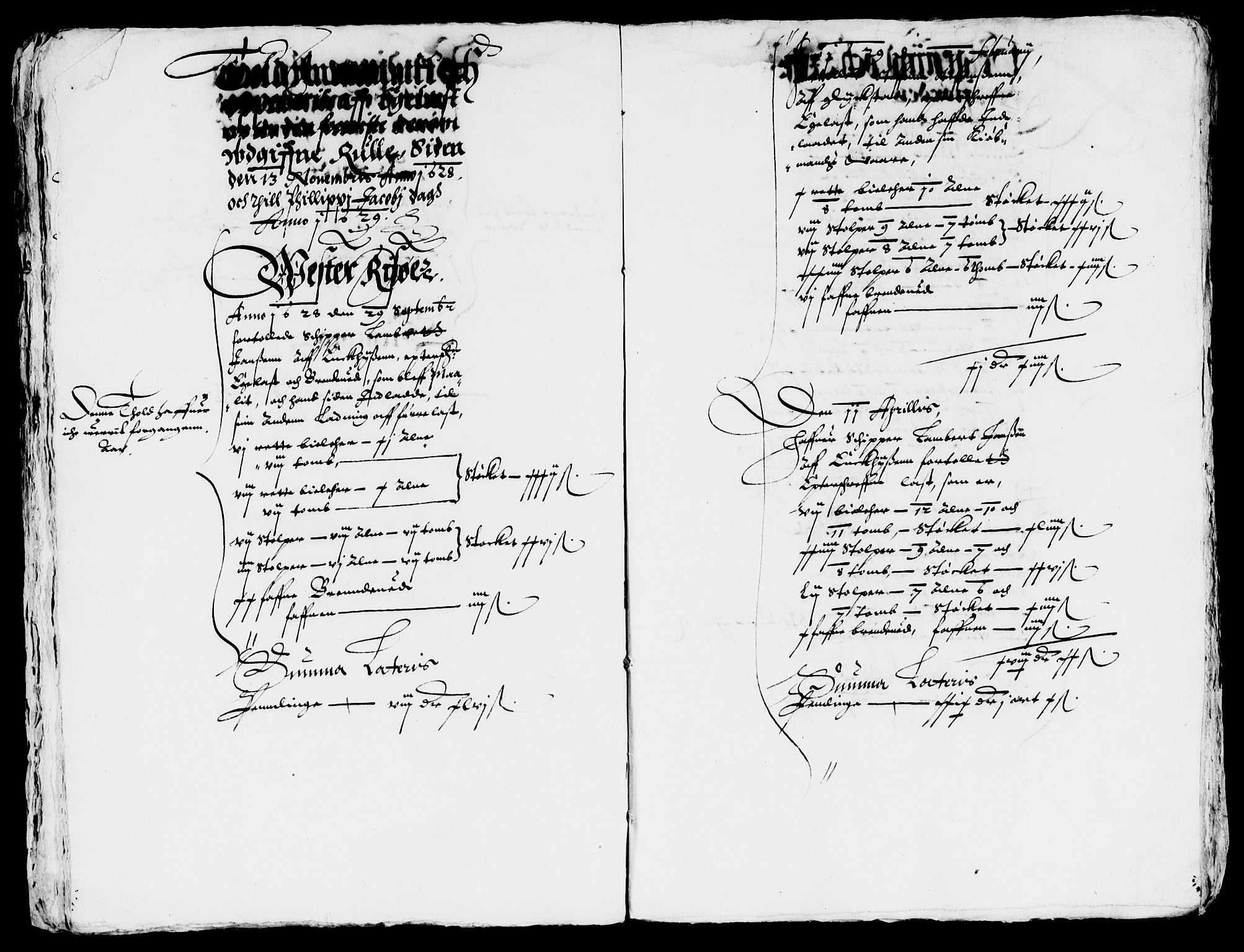 Rentekammeret inntil 1814, Reviderte regnskaper, Lensregnskaper, AV/RA-EA-5023/R/Rb/Rbq/L0017: Nedenes len. Mandals len. Råbyggelag., 1627-1629