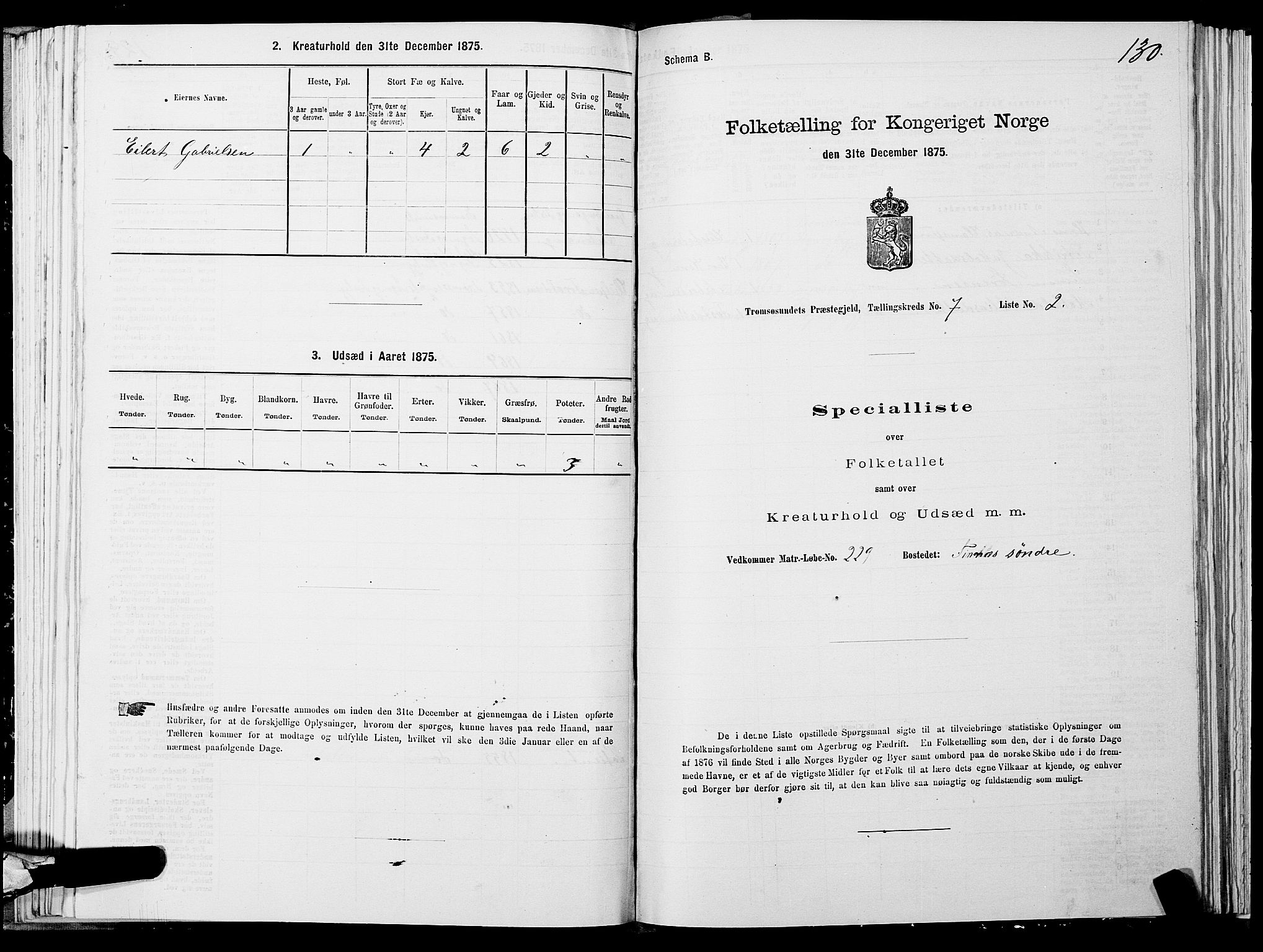 SATØ, 1875 census for 1934P Tromsøysund, 1875, p. 4130