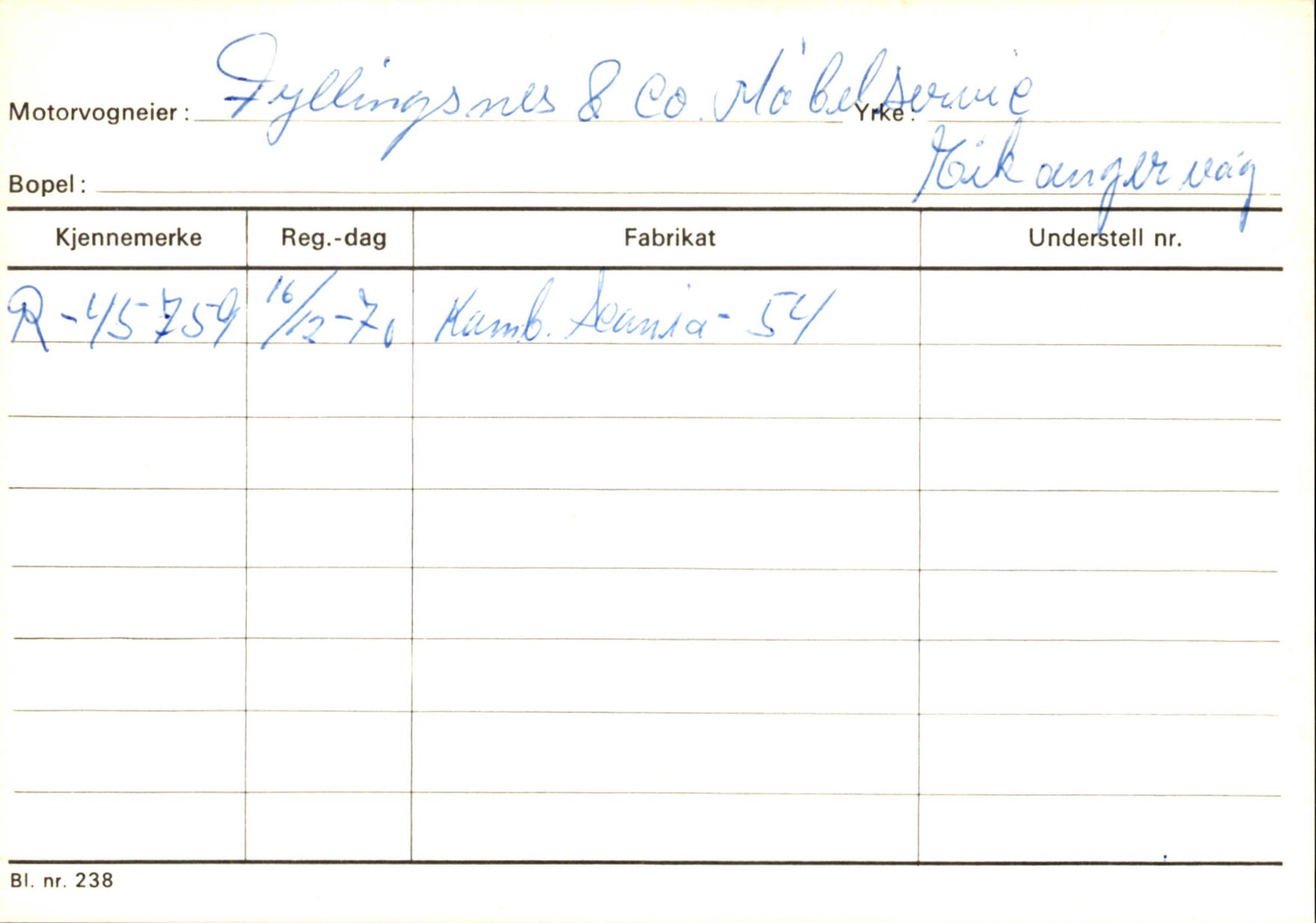 Statens vegvesen, Hordaland vegkontor, AV/SAB-A-5201/2/Ha/L0015: R-eierkort F-G, 1920-1971, p. 123