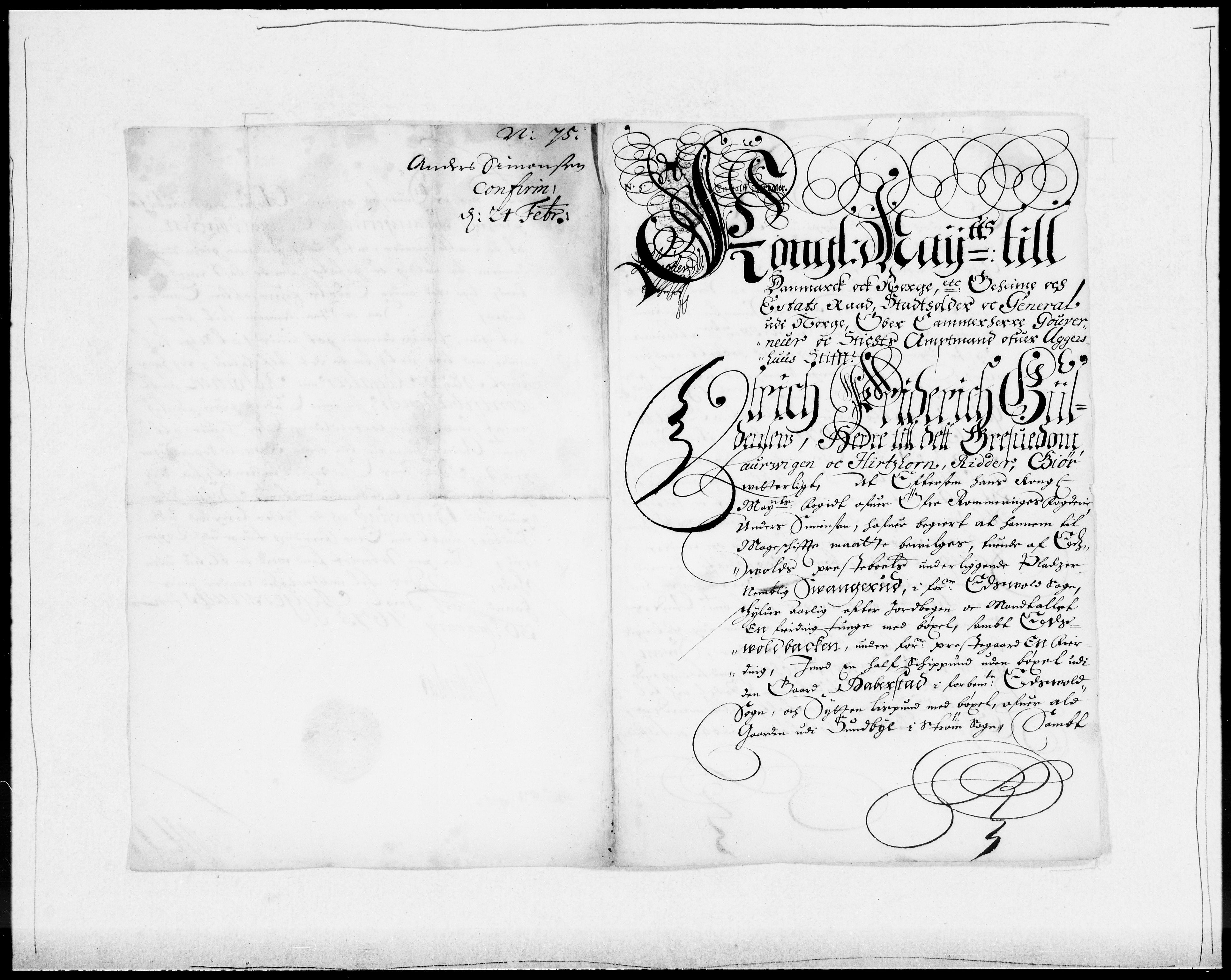 Danske Kanselli 1572-1799, AV/RA-EA-3023/F/Fc/Fcc/Fcca/L0032: Norske innlegg 1572-1799, 1674-1680, p. 171