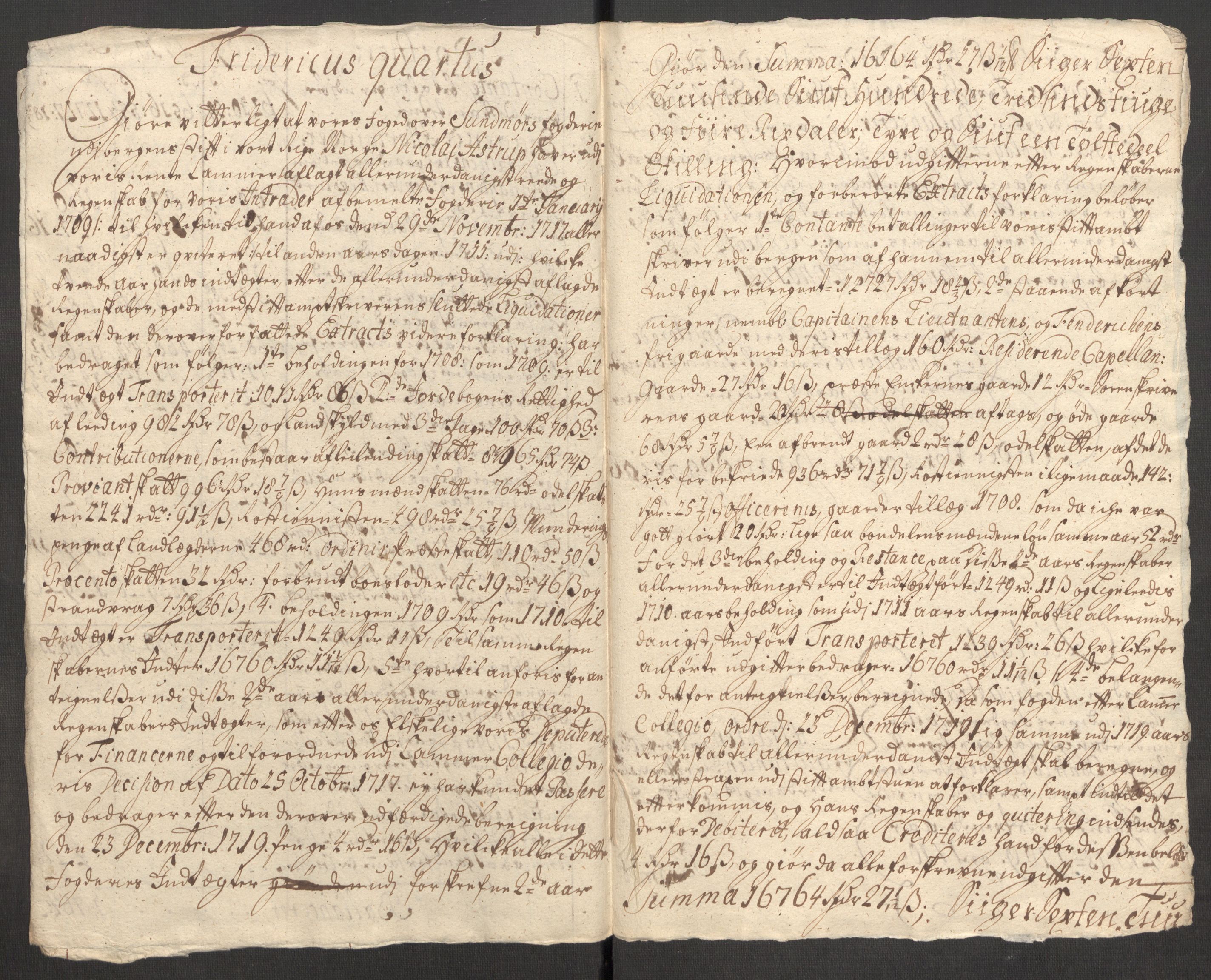 Rentekammeret inntil 1814, Reviderte regnskaper, Fogderegnskap, RA/EA-4092/R54/L3563: Fogderegnskap Sunnmøre, 1710, p. 27