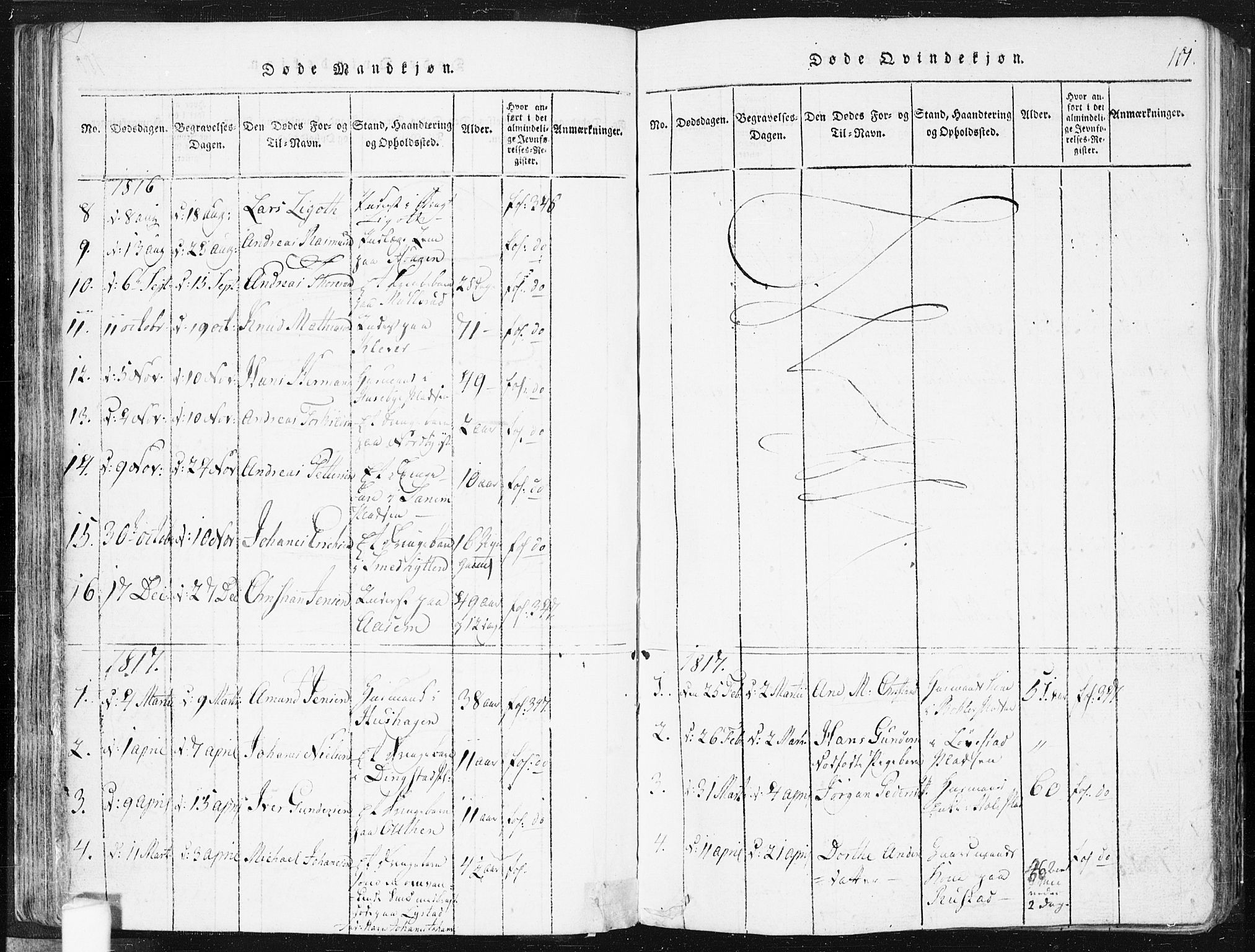 Spydeberg prestekontor Kirkebøker, AV/SAO-A-10924/F/Fa/L0004: Parish register (official) no. I 4, 1814-1841, p. 101