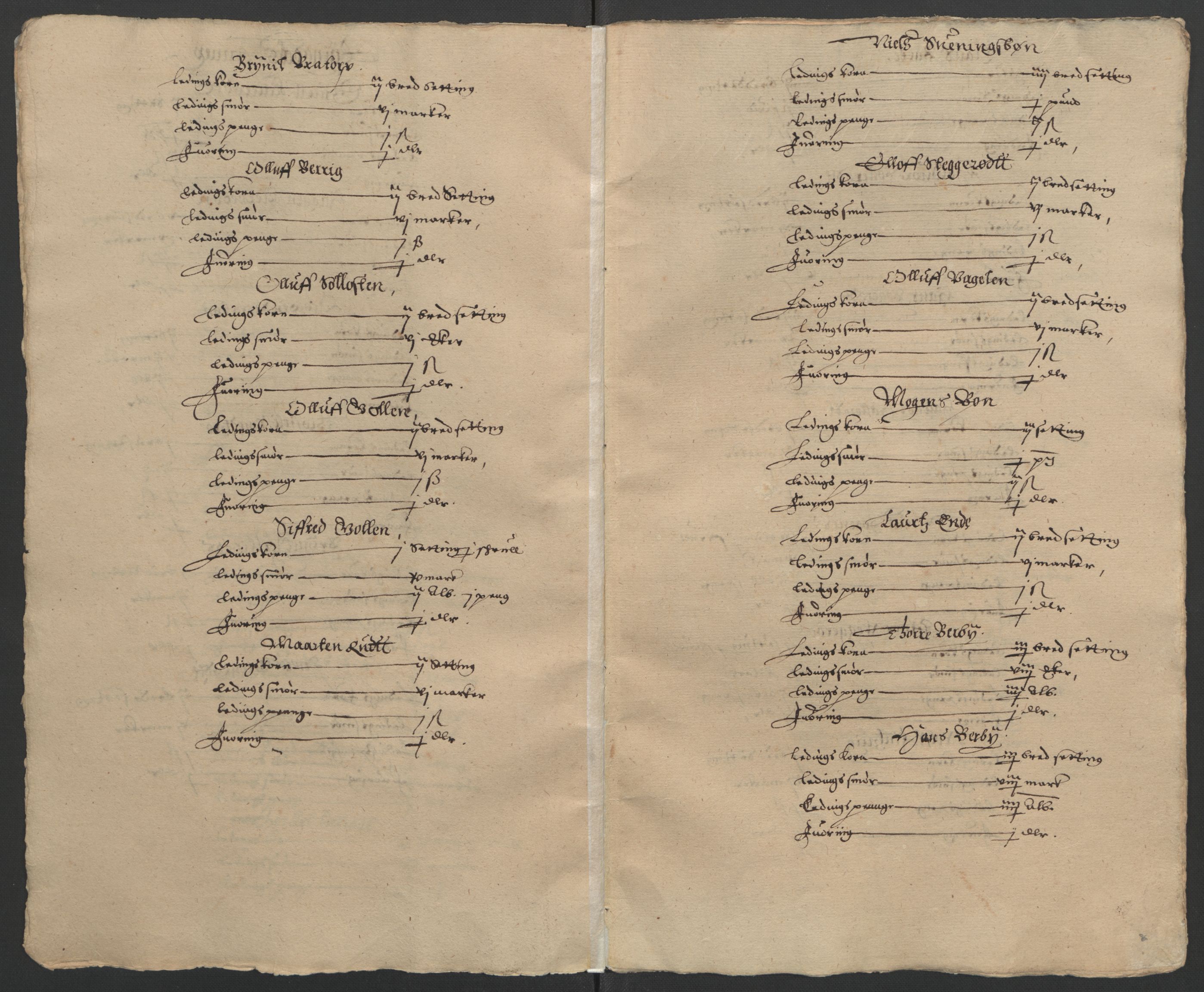 Stattholderembetet 1572-1771, AV/RA-EA-2870/Ek/L0002/0001: Jordebøker til utlikning av garnisonsskatt 1624-1626: / Jordebøker for noen vikværske len, 1624-1626, p. 113