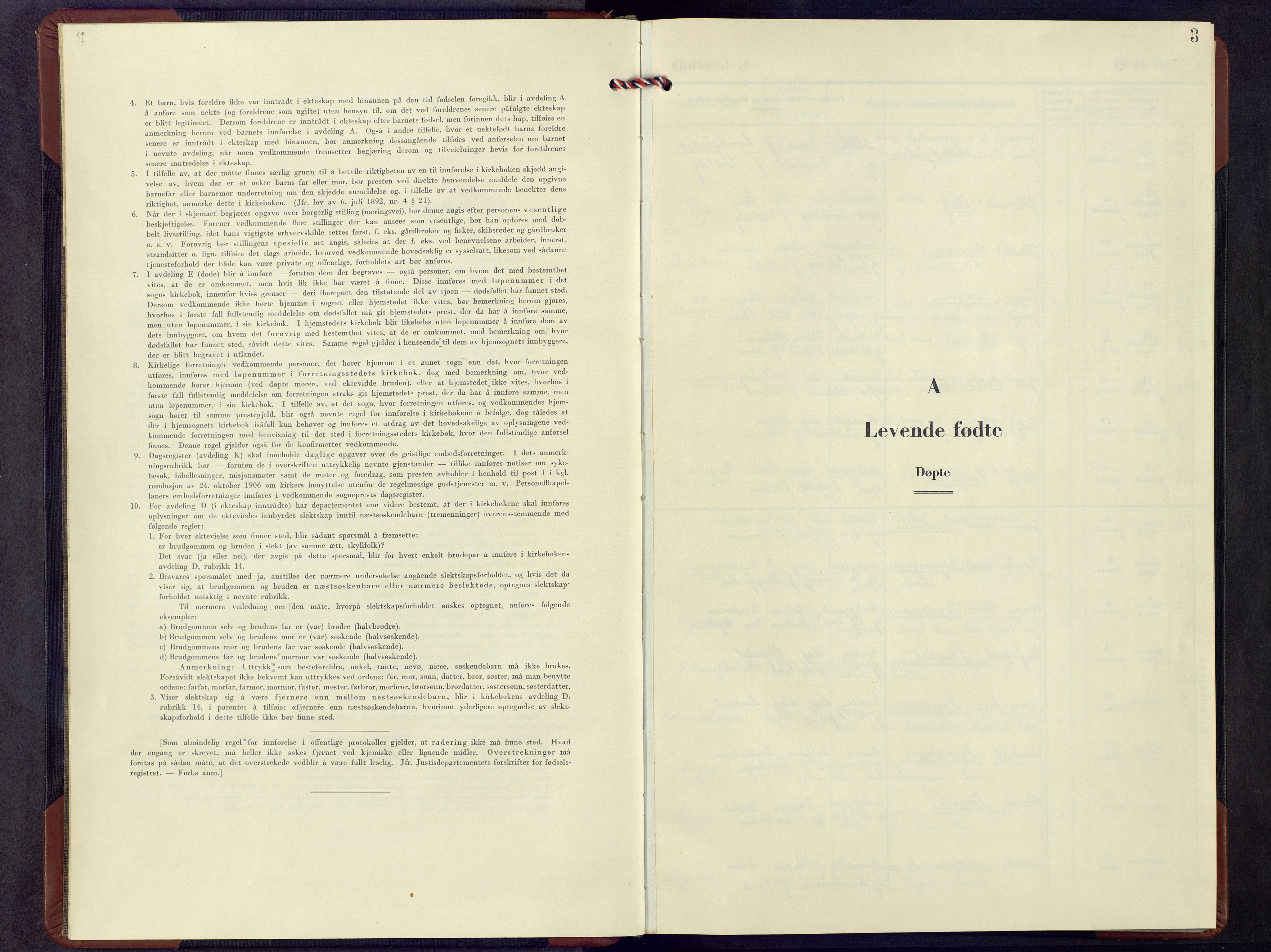 Sør-Fron prestekontor, SAH/PREST-010/H/Ha/Hab/L0007: Parish register (copy) no. 7, 1949-1962, p. 3