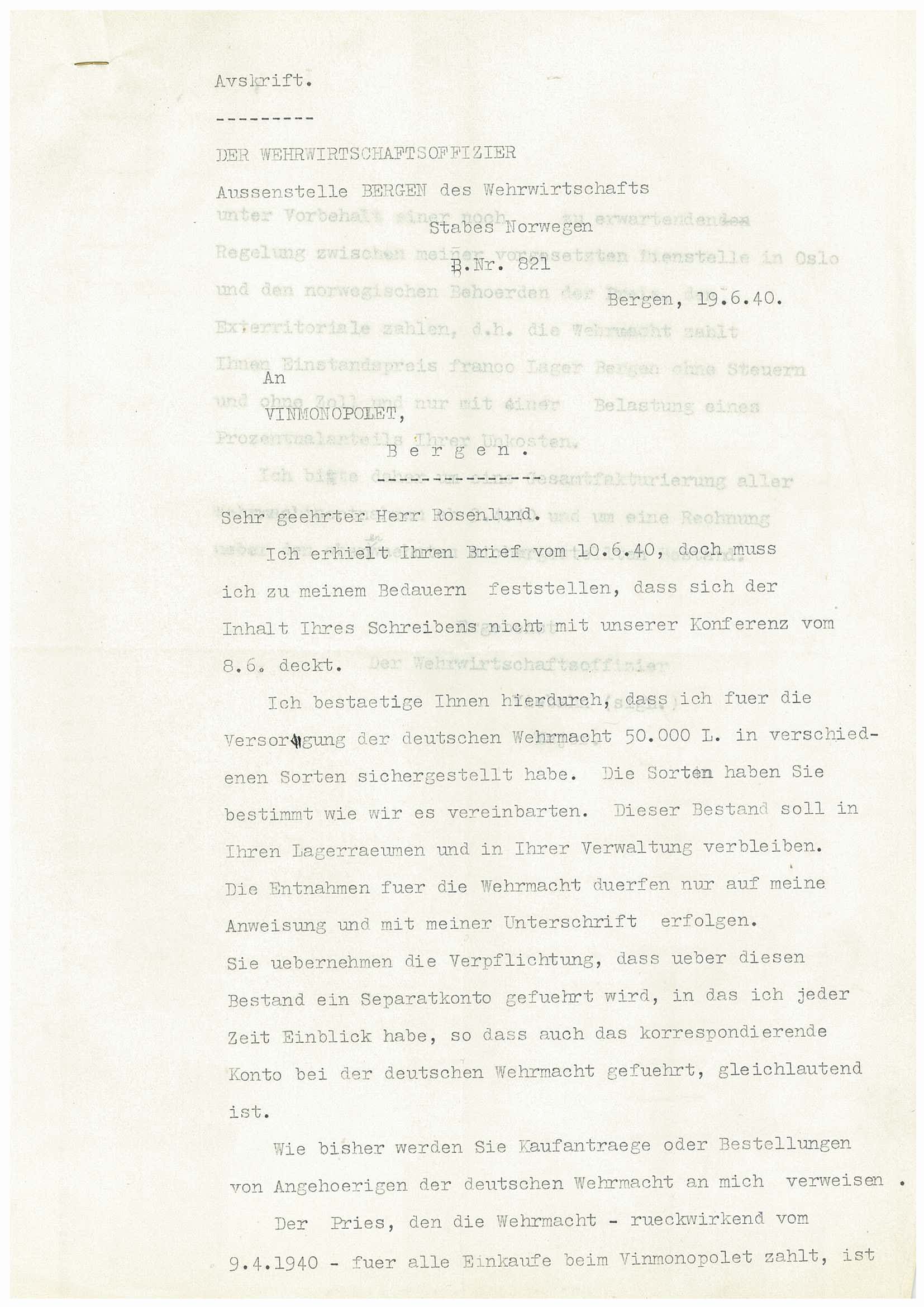 Sosialdepartementet, 2. sosialkontor D (1948-1975), AV/RA-S-3455, 1940-1942, p. 3