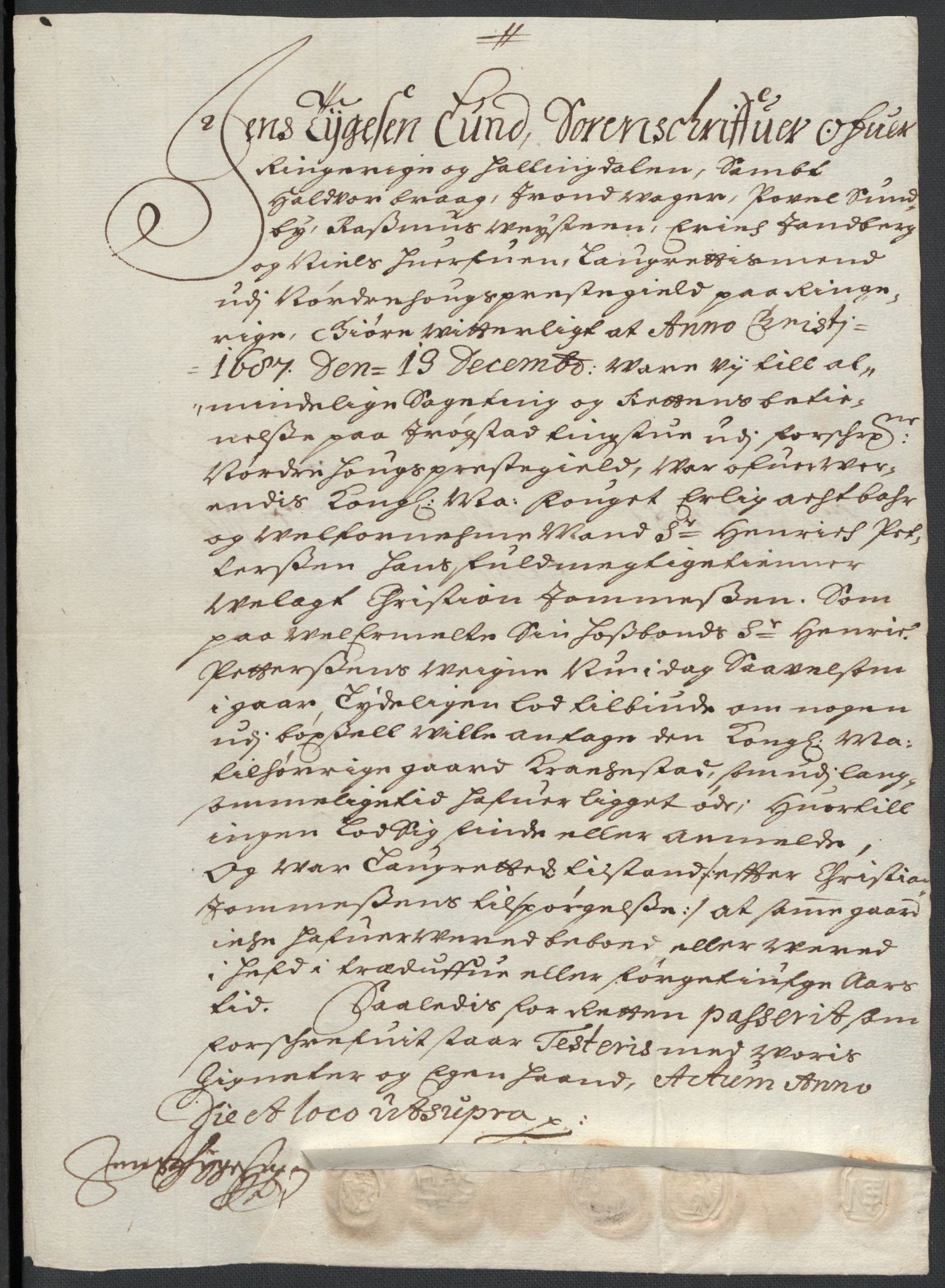 Rentekammeret inntil 1814, Reviderte regnskaper, Fogderegnskap, AV/RA-EA-4092/R21/L1447: Fogderegnskap Ringerike og Hallingdal, 1687-1689, p. 116