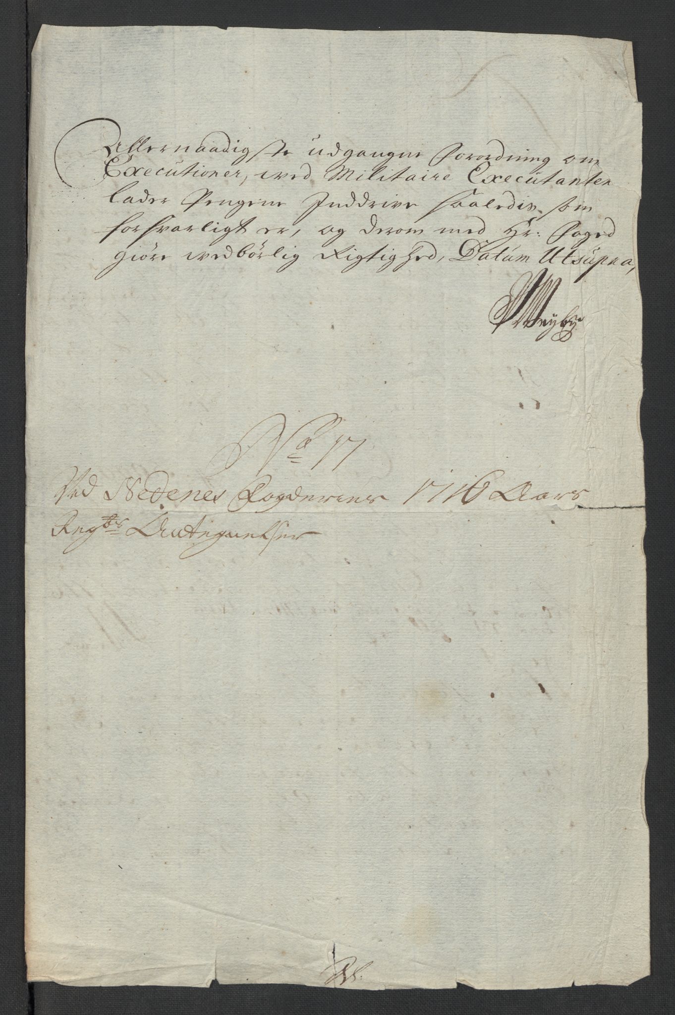 Rentekammeret inntil 1814, Reviderte regnskaper, Fogderegnskap, AV/RA-EA-4092/R39/L2325: Fogderegnskap Nedenes, 1716, p. 476