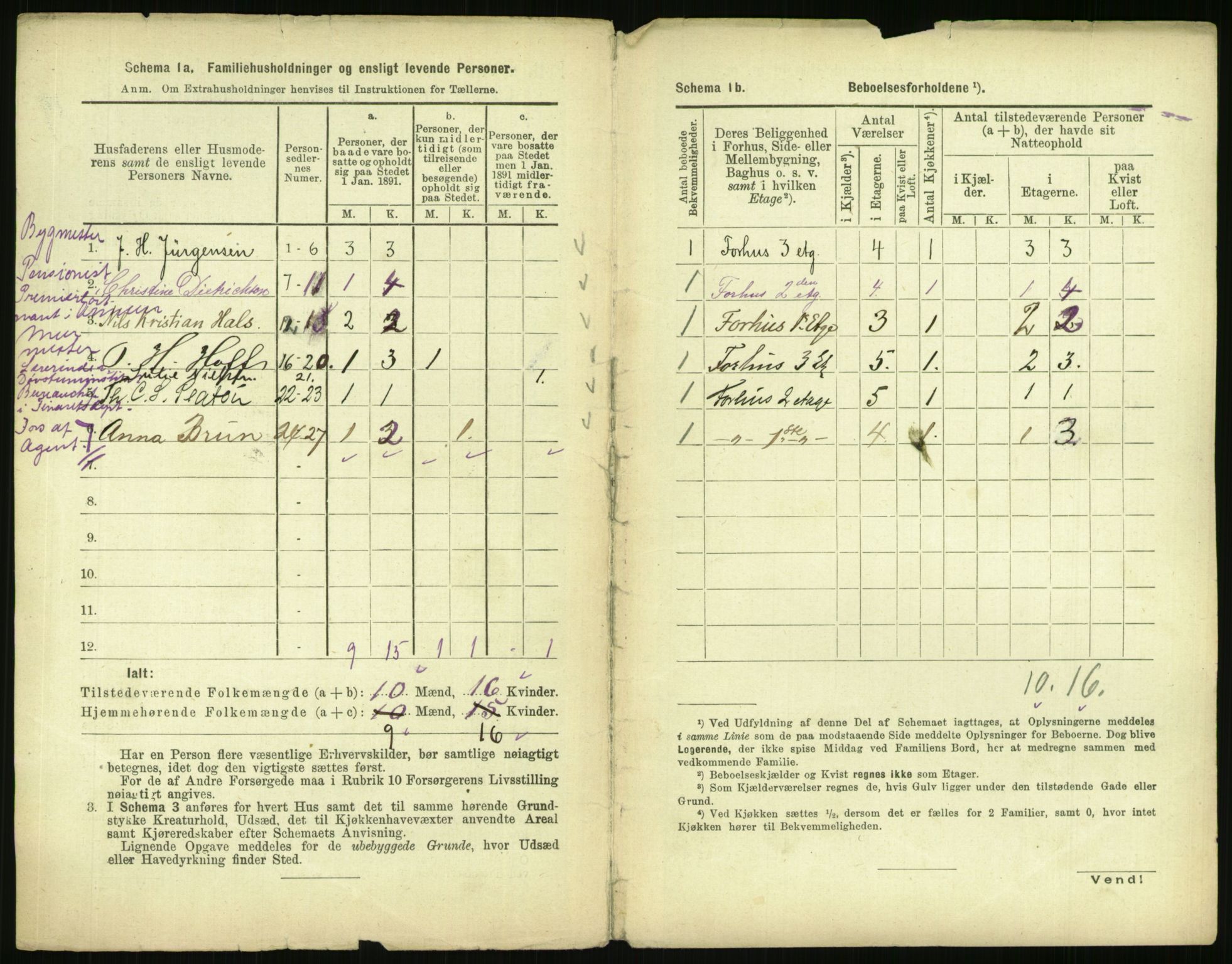 RA, 1891 census for 0301 Kristiania, 1891, p. 59826