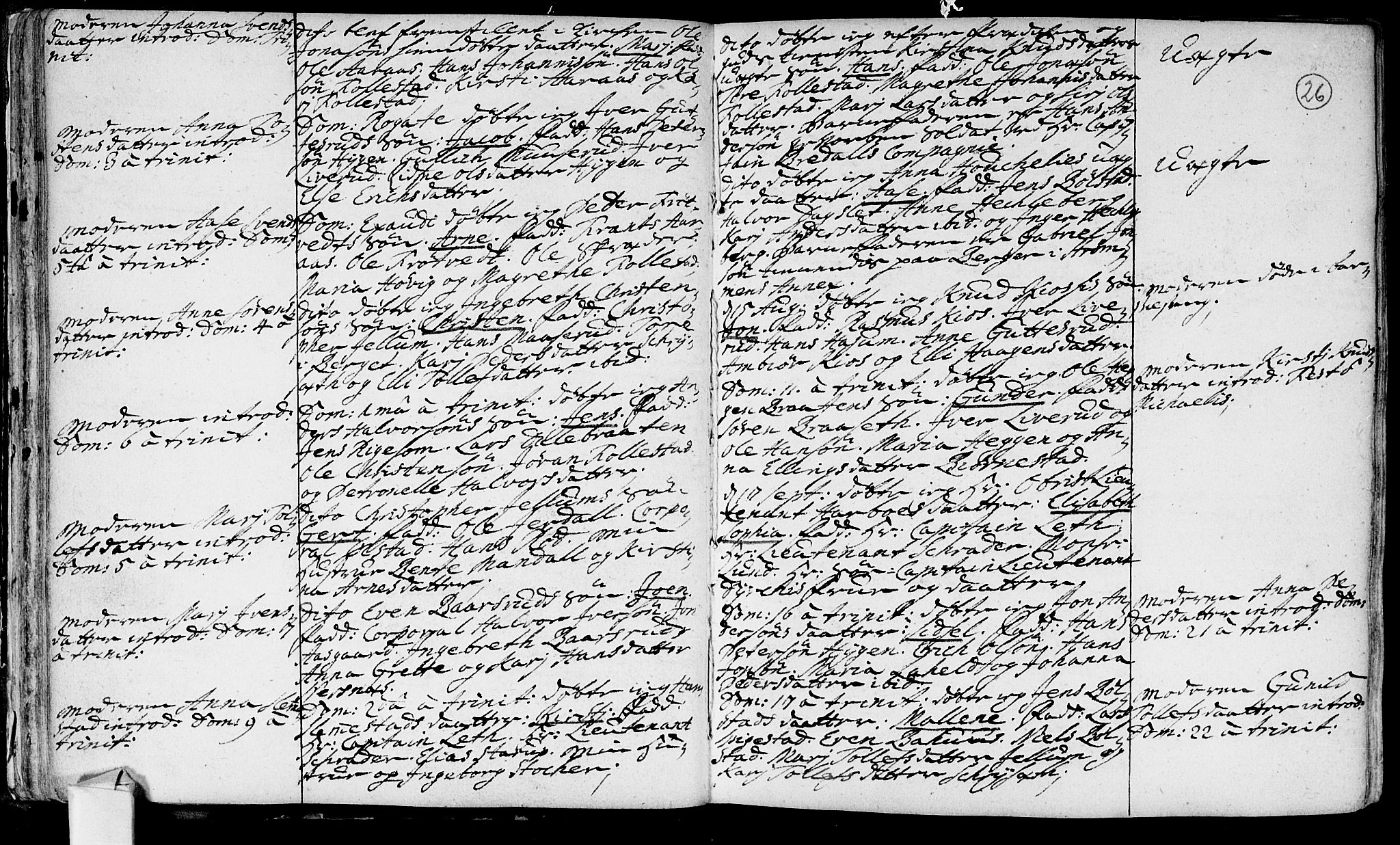 Røyken kirkebøker, SAKO/A-241/F/Fa/L0002: Parish register (official) no. 2, 1731-1782, p. 26