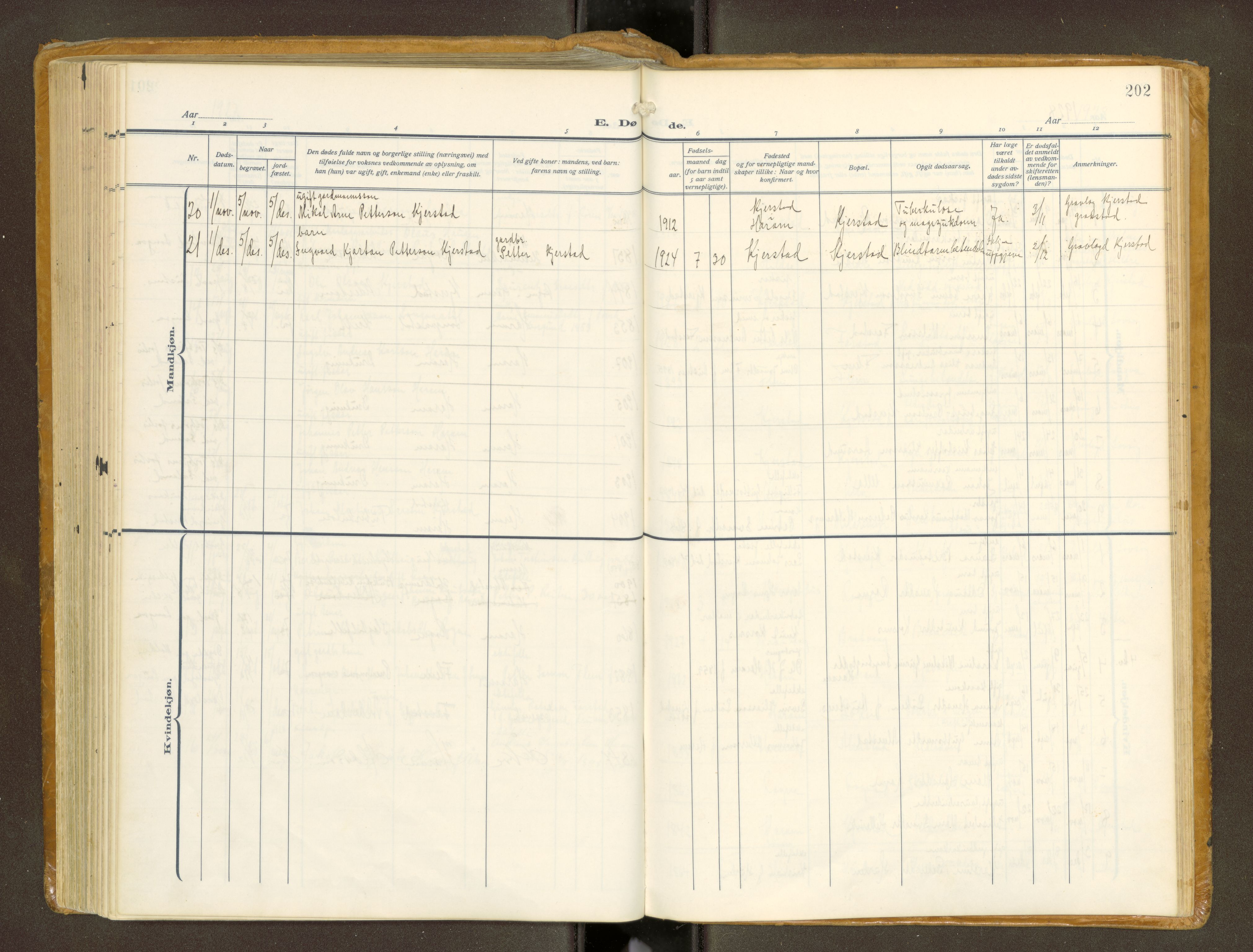 Ministerialprotokoller, klokkerbøker og fødselsregistre - Møre og Romsdal, AV/SAT-A-1454/536/L0518: Parish register (official) no. 536A--, 1914-1931, p. 202