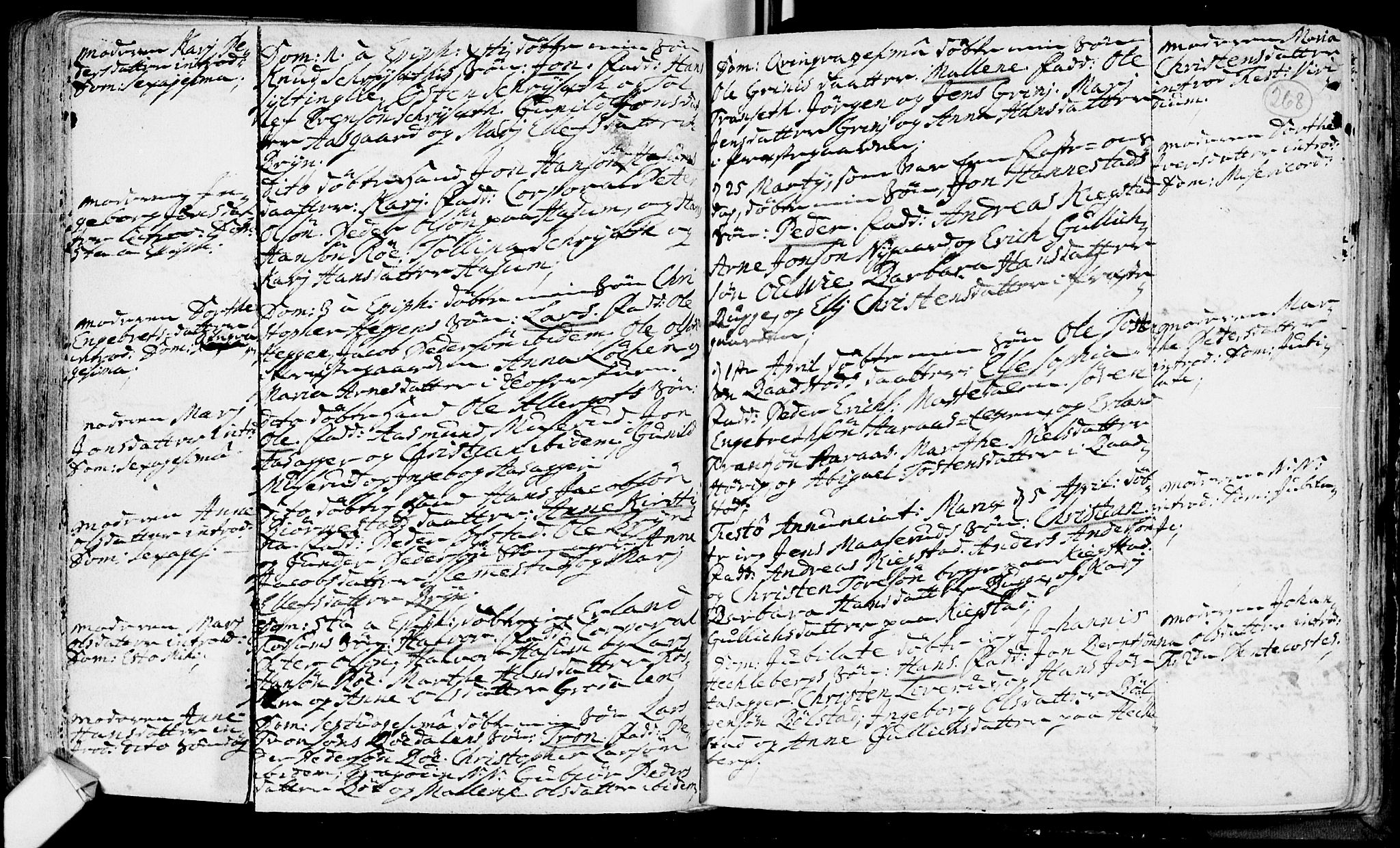Røyken kirkebøker, SAKO/A-241/F/Fa/L0002: Parish register (official) no. 2, 1731-1782, p. 268