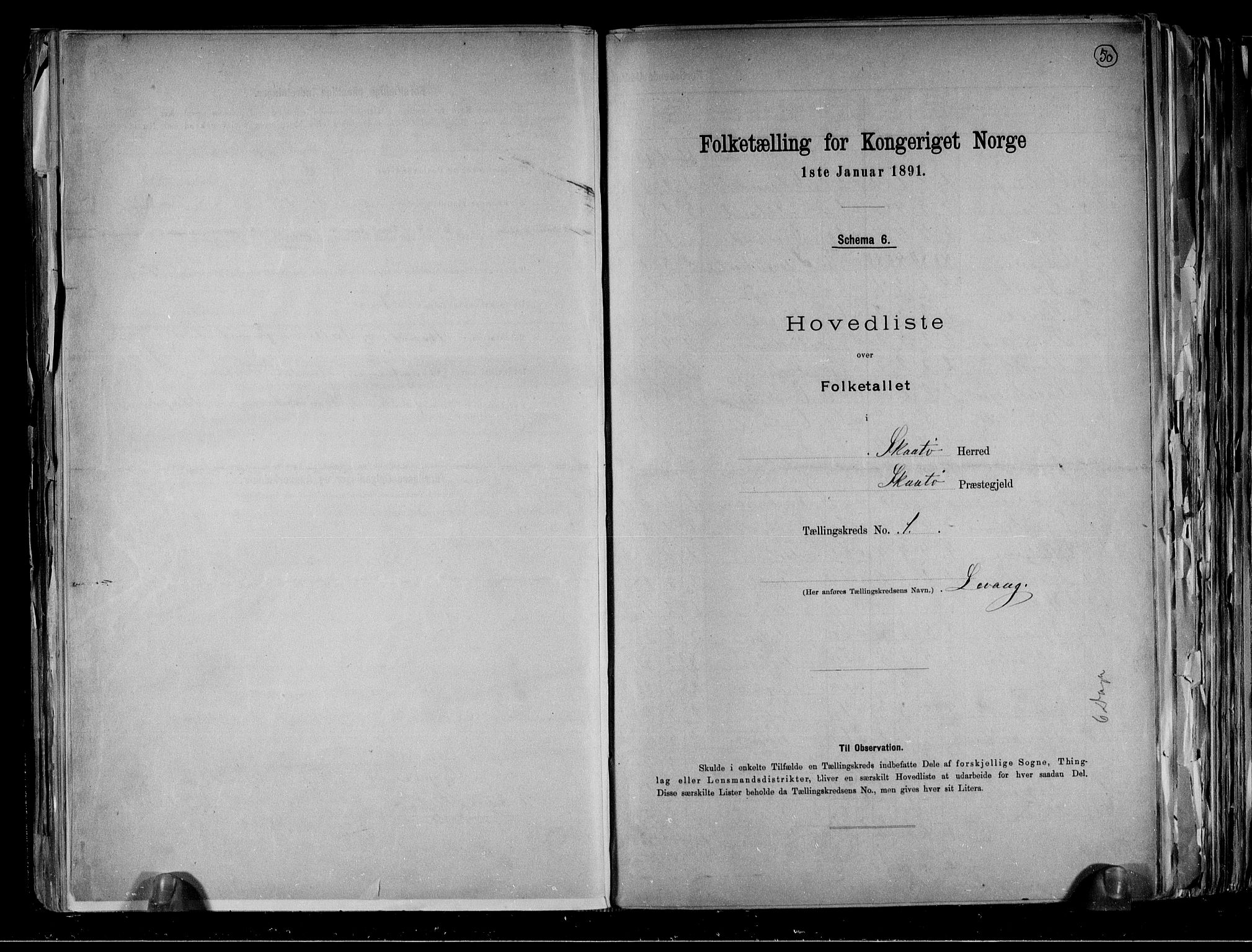 RA, 1891 census for 0815 Skåtøy, 1891, p. 4