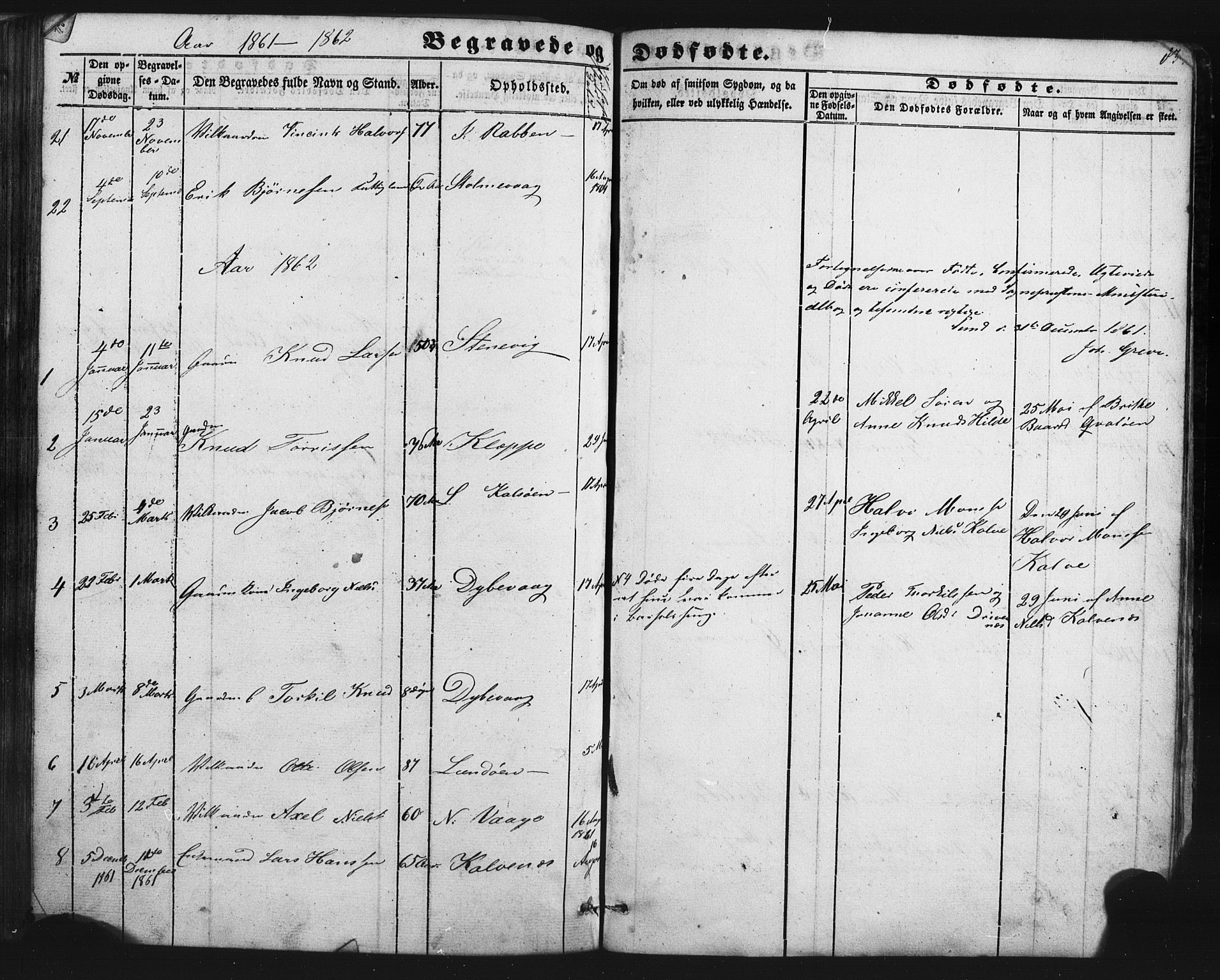 Austevoll Sokneprestembete, SAB/A-74201/H/Hab: Parish register (copy) no. B 1, 1852-1864, p. 85