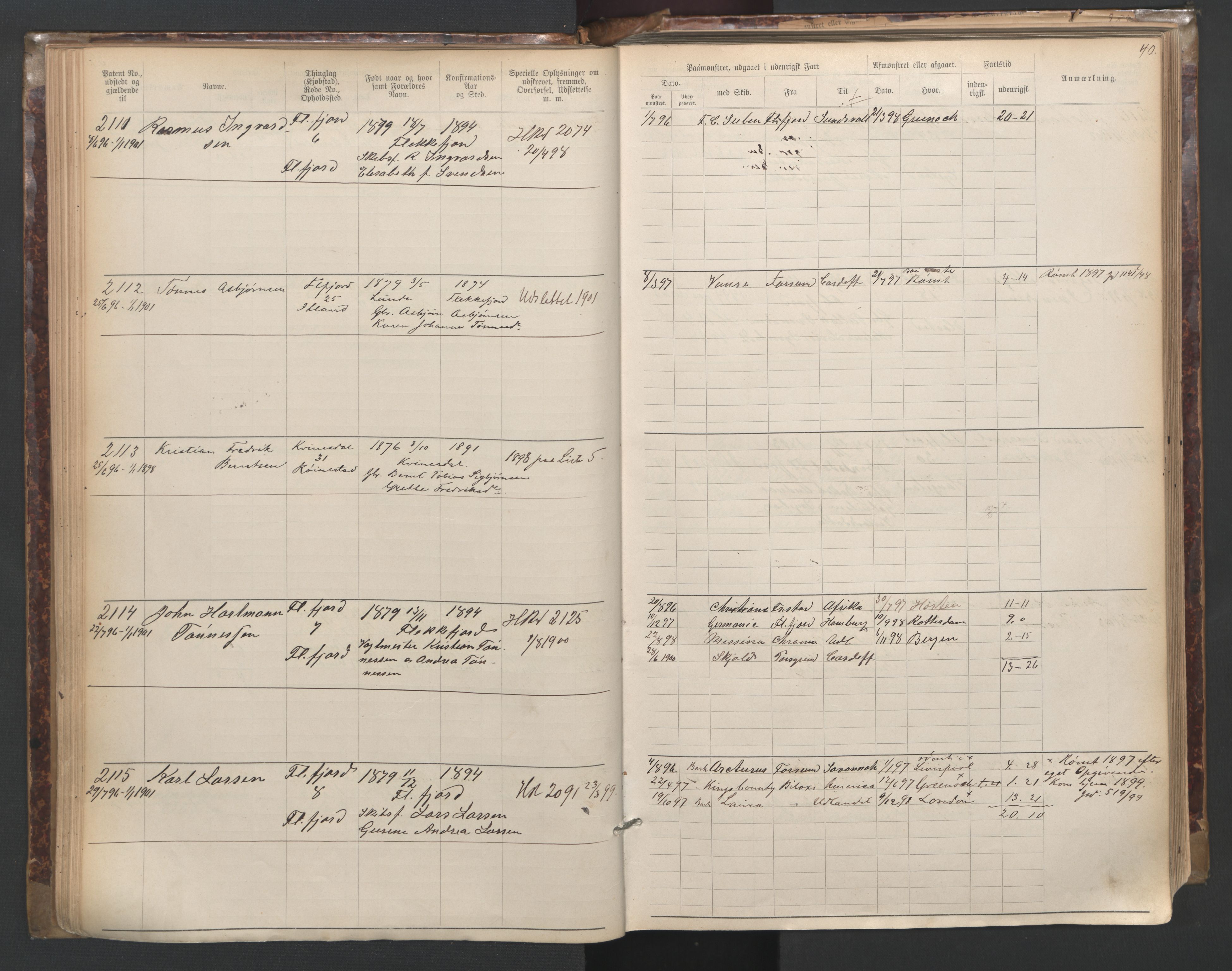 Flekkefjord mønstringskrets, SAK/2031-0018/F/Fa/L0003: Annotasjonsrulle nr 1921-2963 med register, N-3, 1892-1948, p. 69