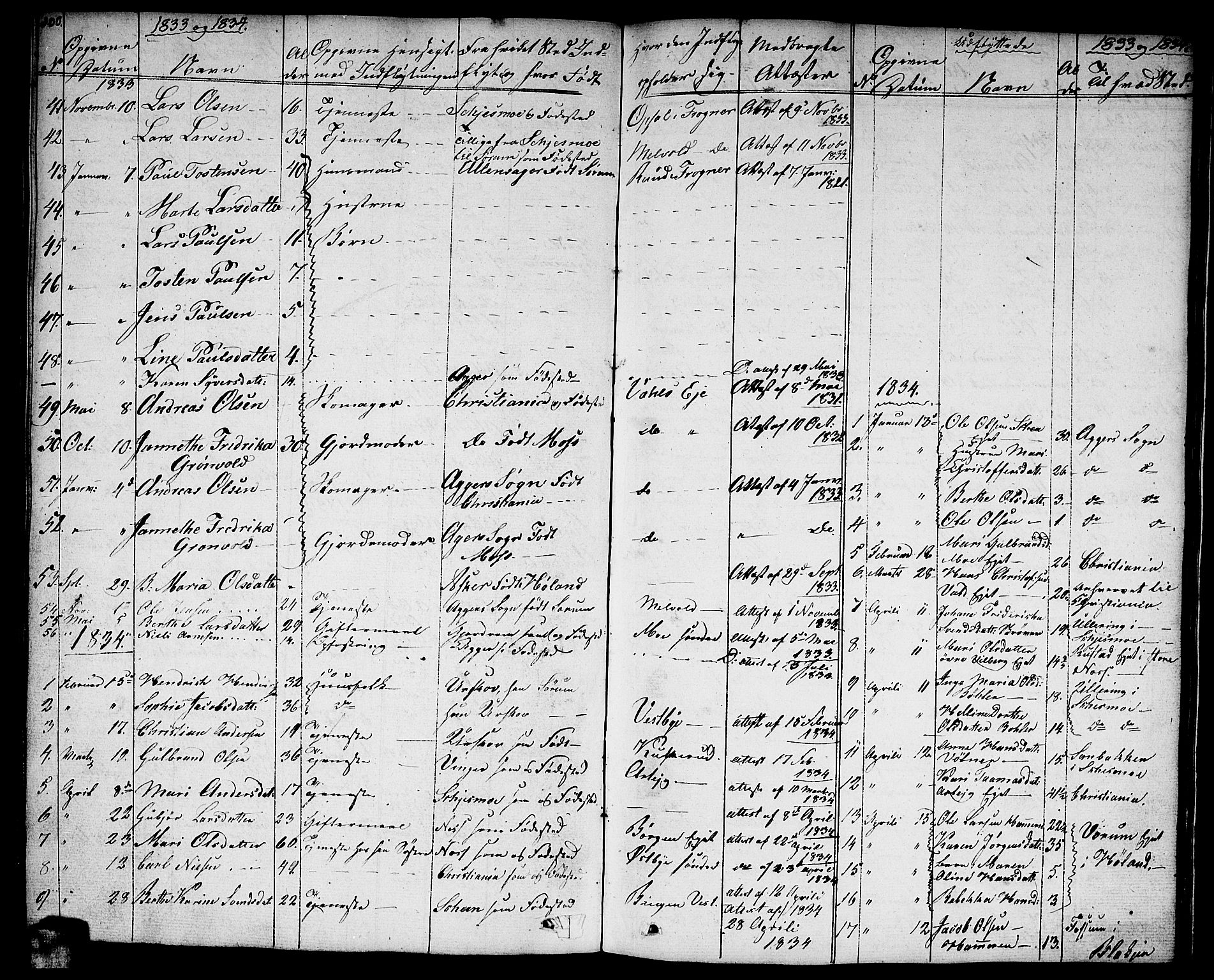 Sørum prestekontor Kirkebøker, SAO/A-10303/F/Fa/L0004: Parish register (official) no. I 4, 1829-1845, p. 300