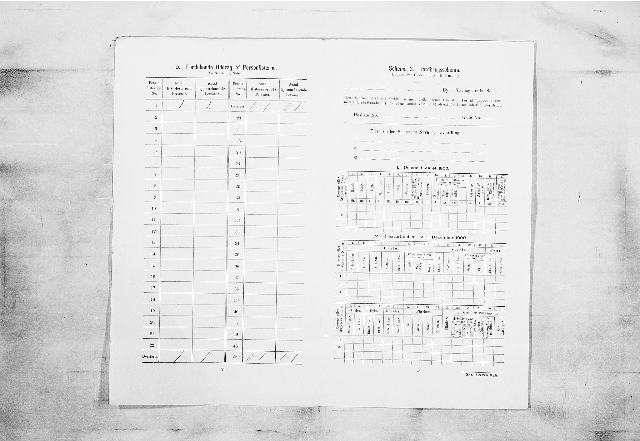 SAKO, 1900 census for Porsgrunn, 1900, p. 1669