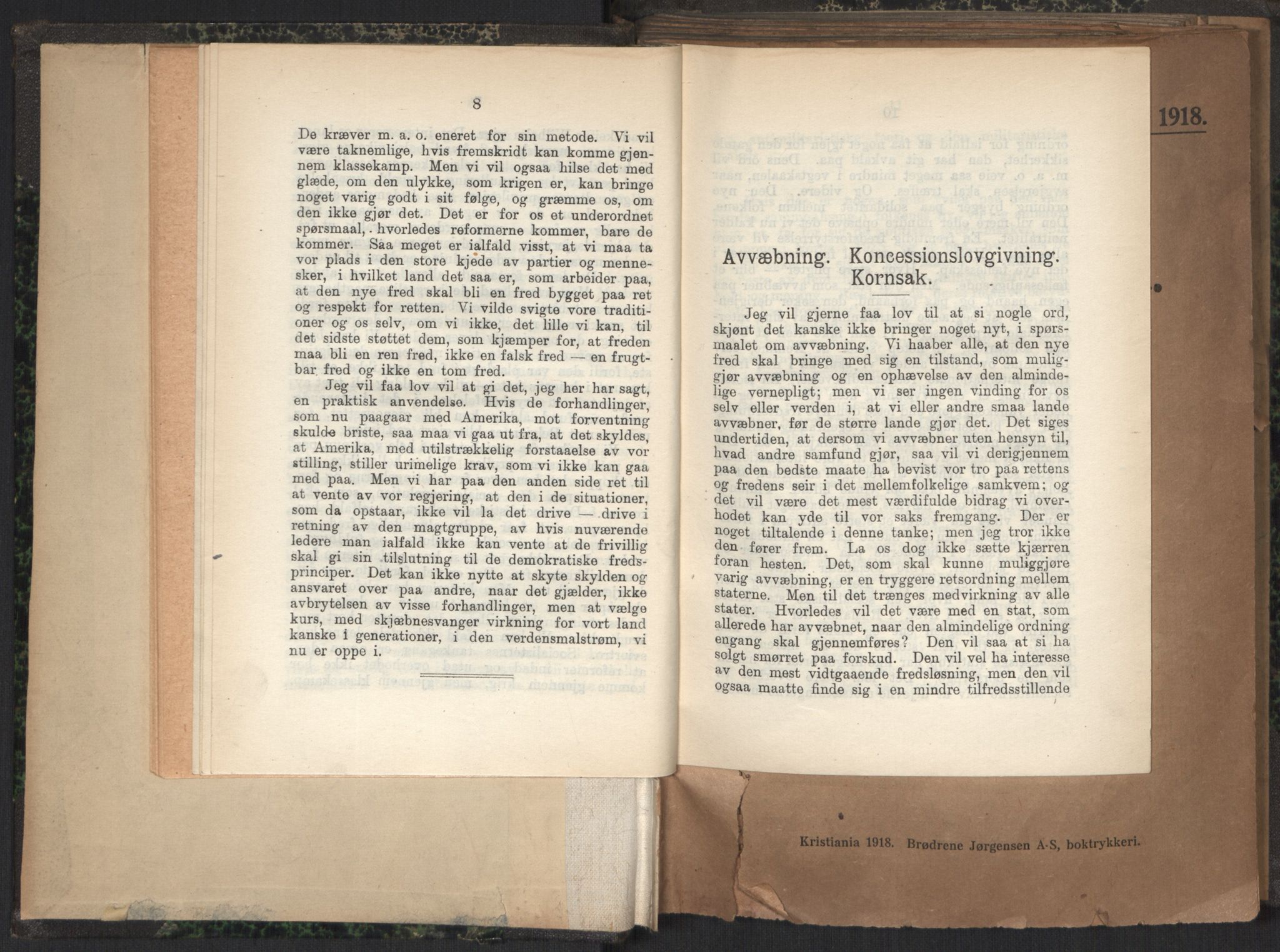 Venstres Hovedorganisasjon, RA/PA-0876/X/L0001: De eldste skrifter, 1860-1936, p. 27