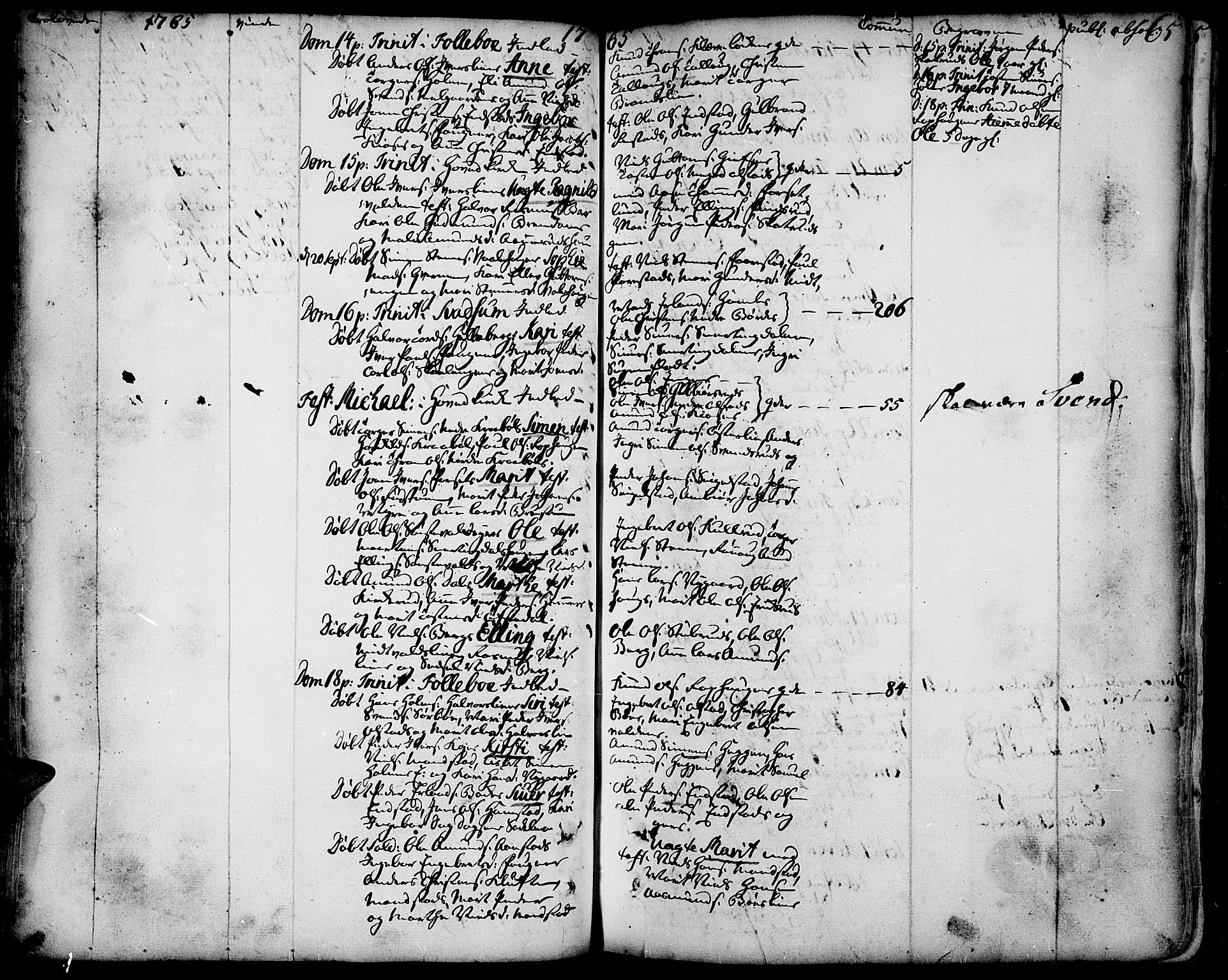 Gausdal prestekontor, AV/SAH-PREST-090/H/Ha/Haa/L0003: Parish register (official) no. 3, 1758-1809, p. 65